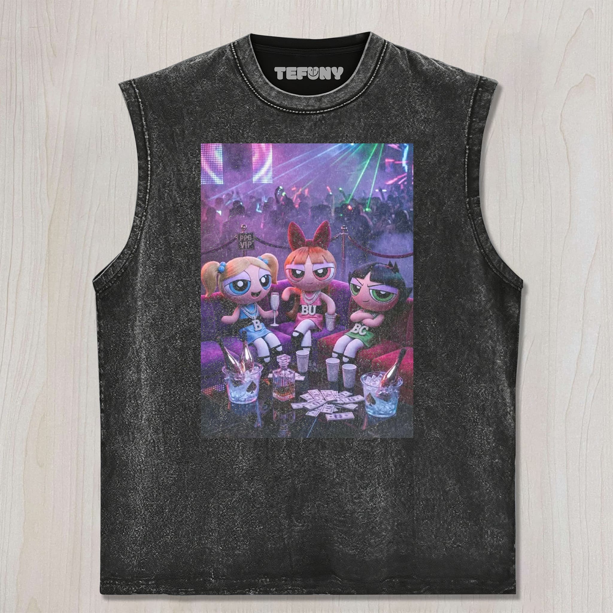 CLUB VIP TRIO UNISEX TEE, TANK TOP, LAYERED LS, SWEATSHIRT & HOODIE