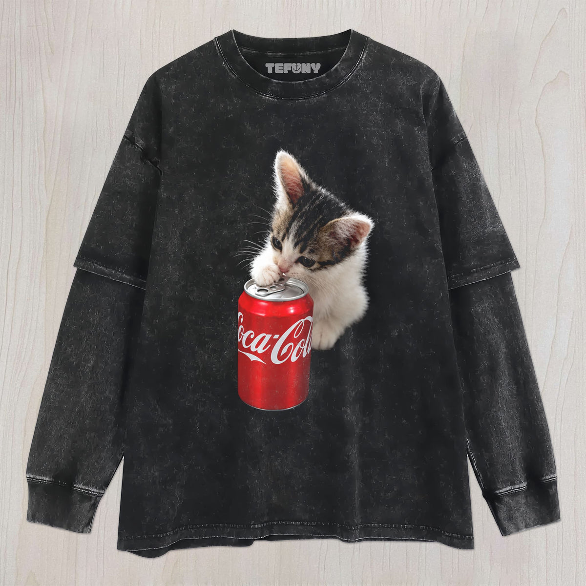 COLA CAT UNISEX TEE, TANK TOP, LAYERED LS, SWEATSHIRT & HOODIE