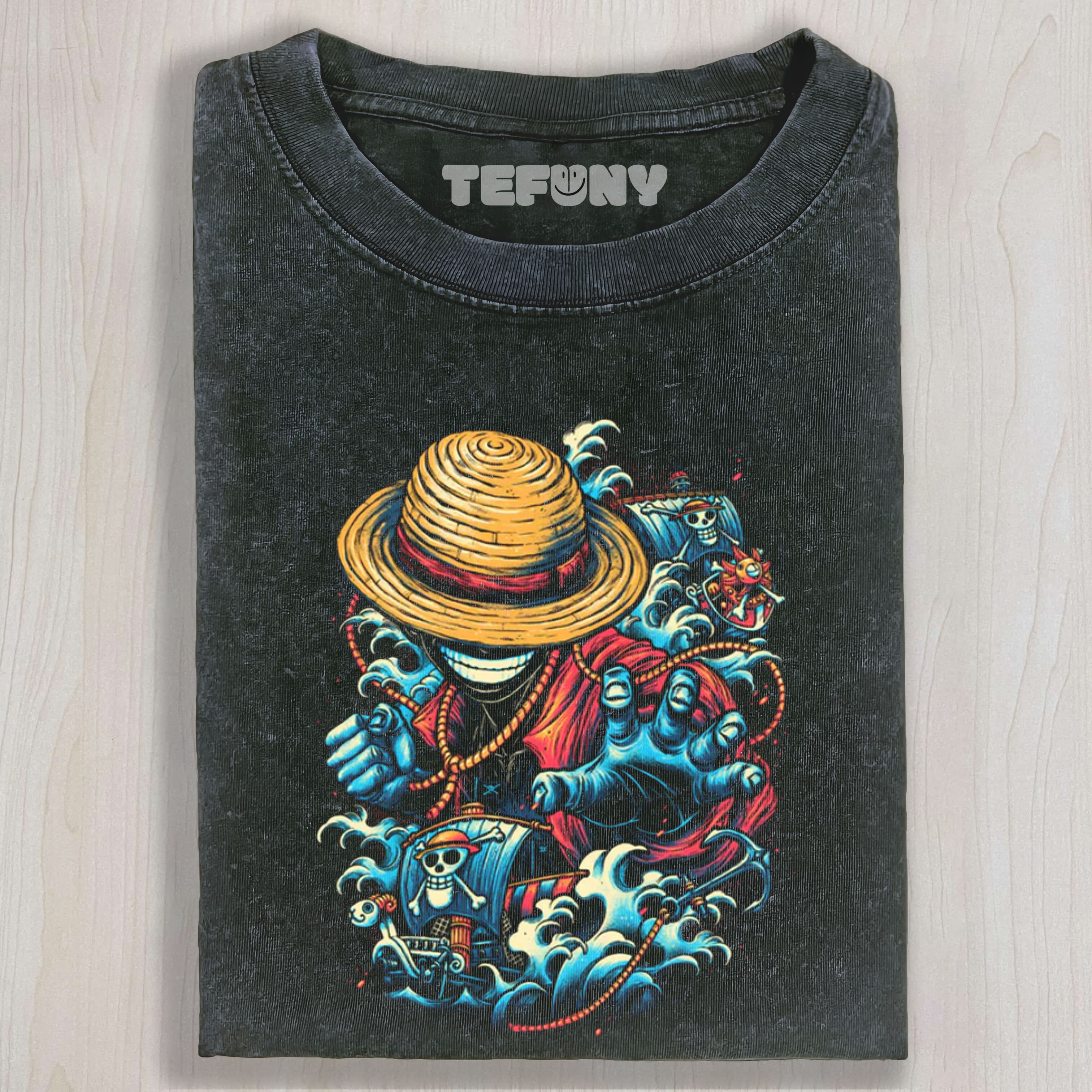 COLORFUL PIRATE UNISEX TEE, TANK TOP, LAYERED LS, SWEATSHIRT & HOODIE