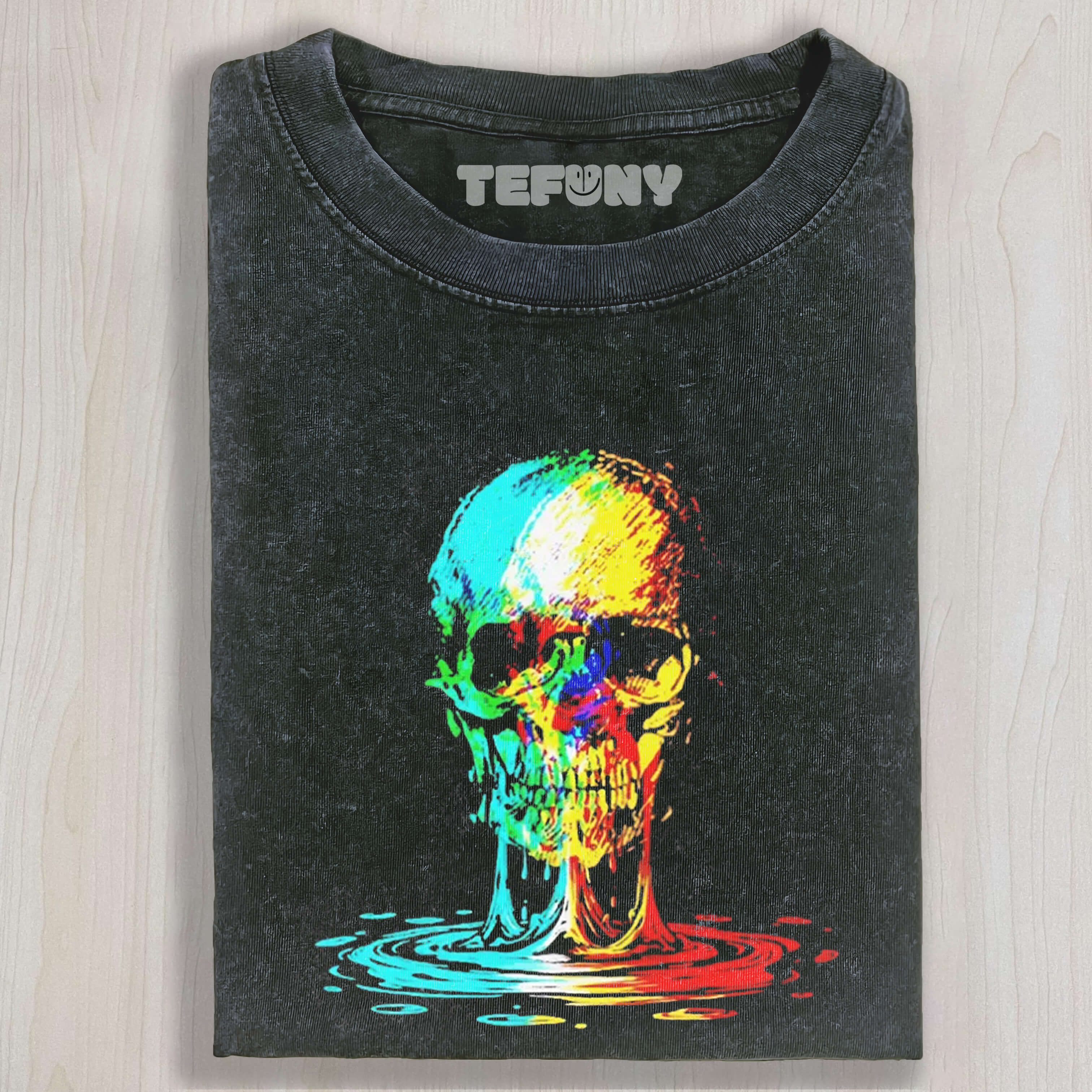 COLORFUL SKULLS TEE & SWEAT & HOOD
