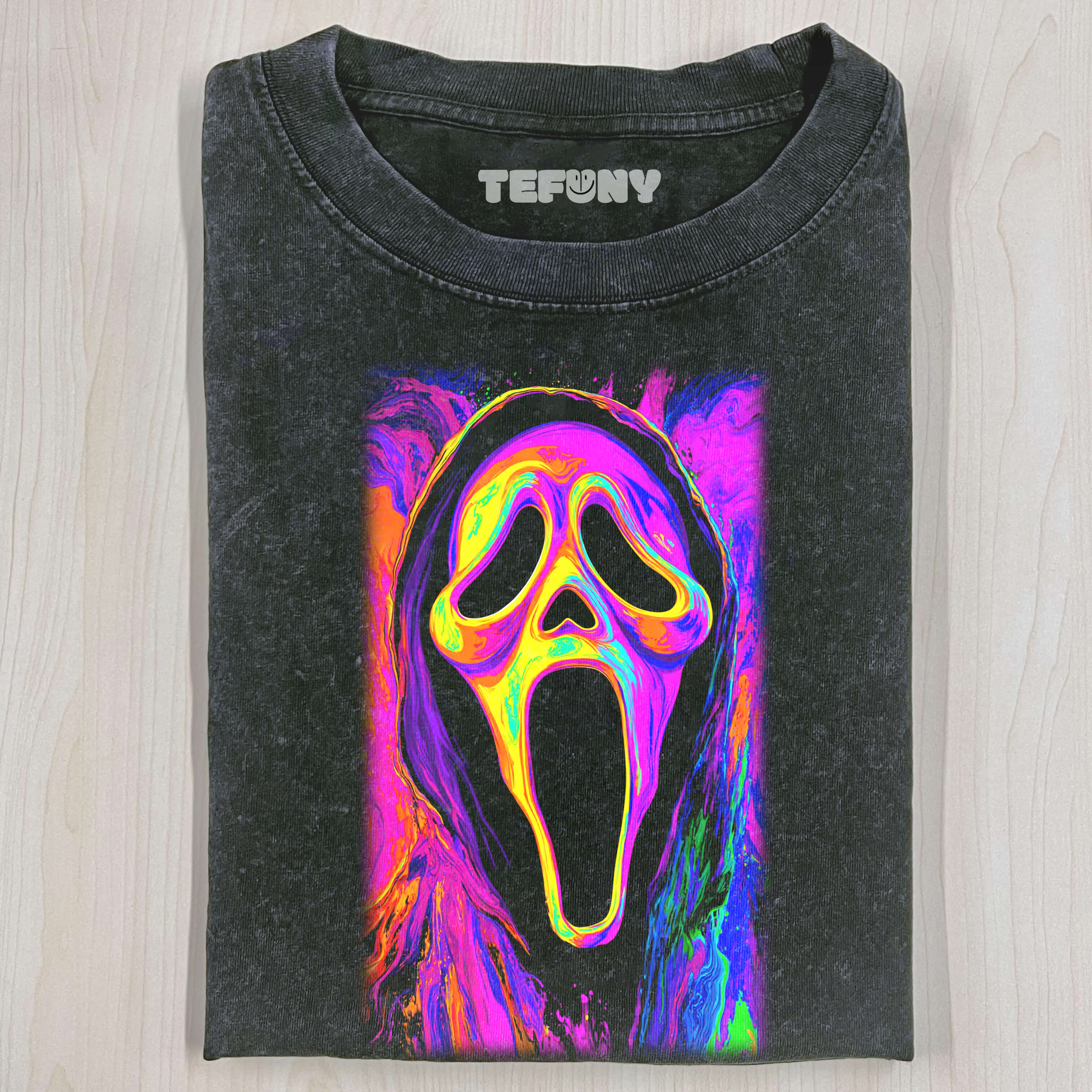 COLORFUL GHOSTFACE T-SHIRT