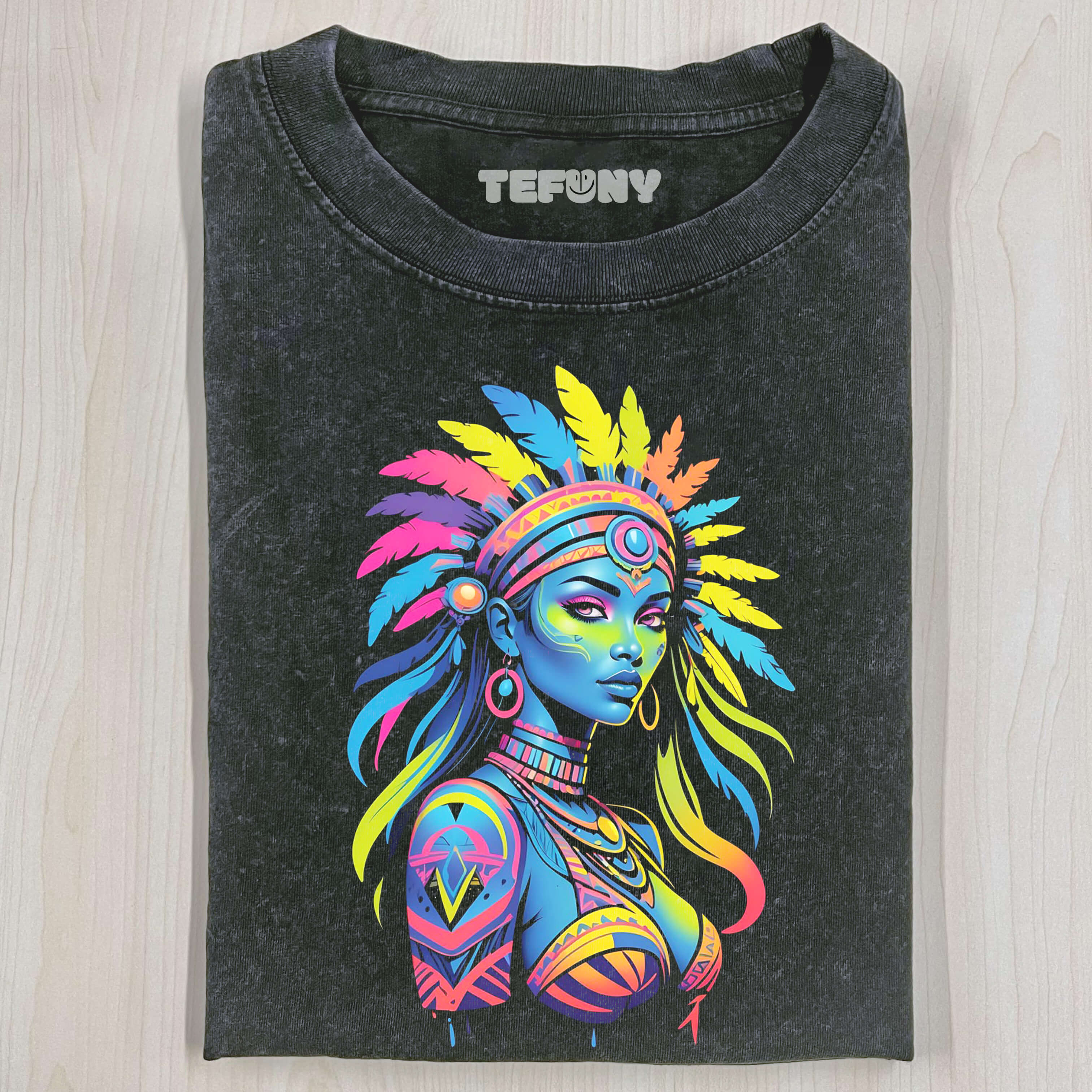 COLORFUL TRIBAL WOMEN T-SHIRT