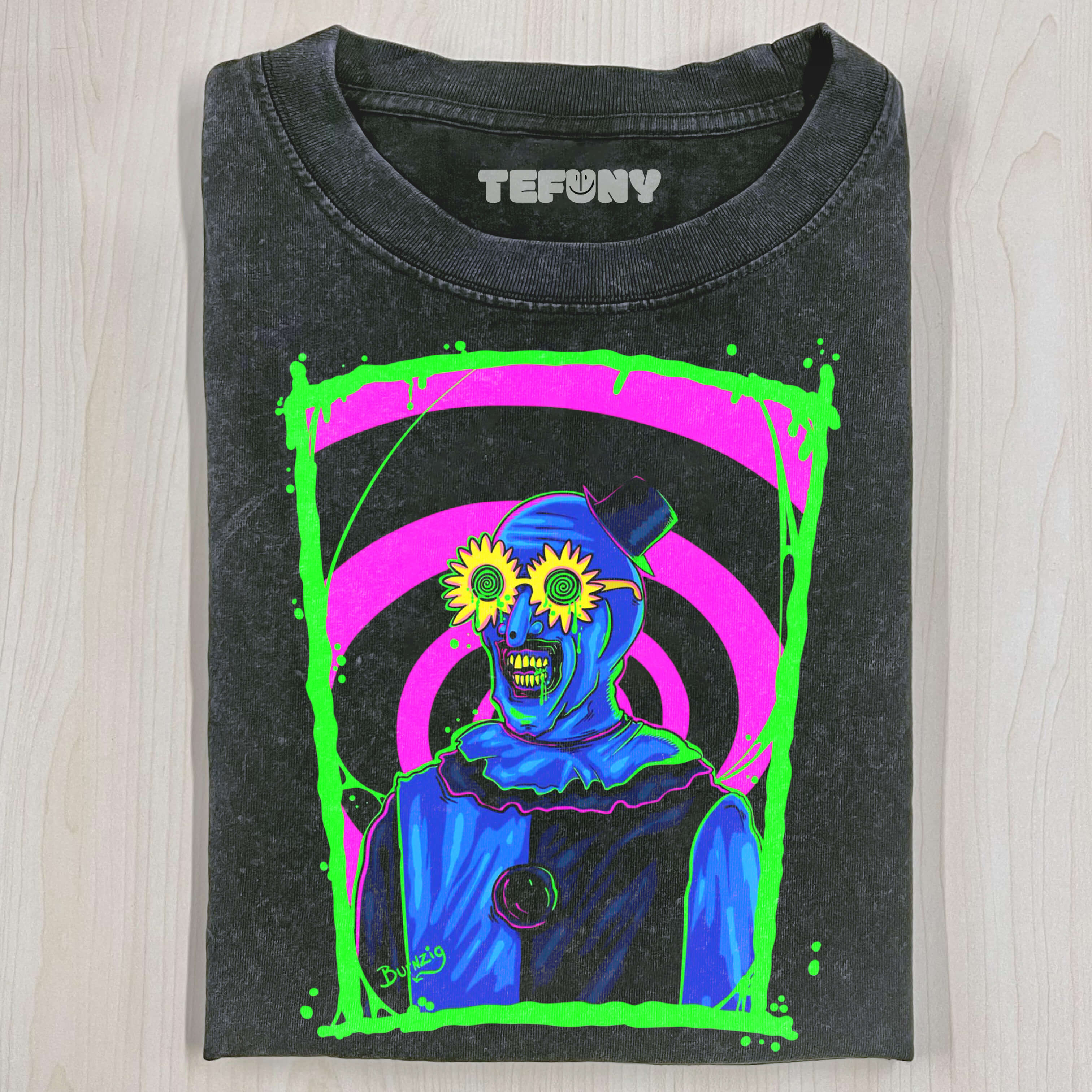 COLOR CLOWN ART T-SHIRT