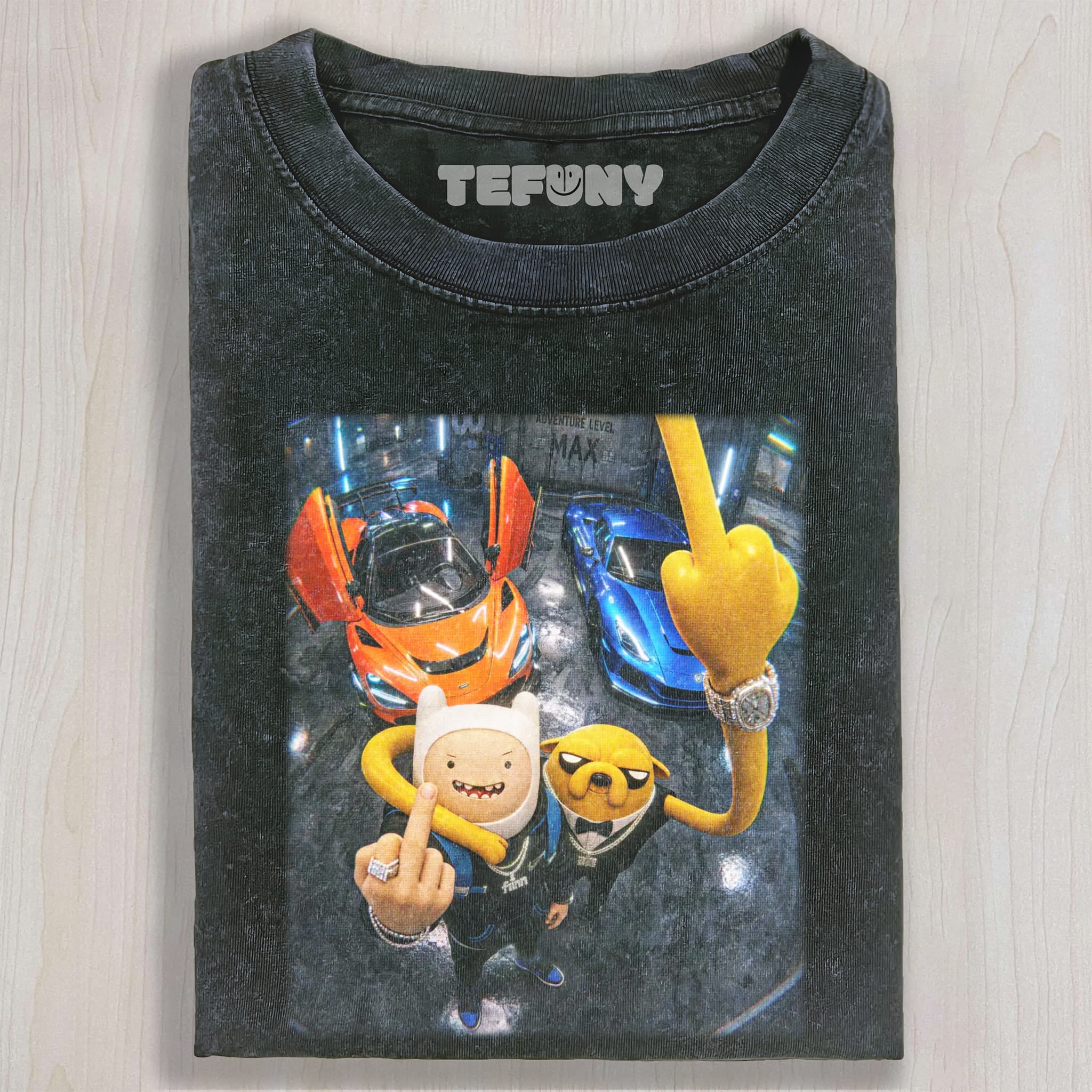 COLOURFUL GARAGE CREW T-SHIRT UNISEX TEE, TANK TOP, LAYERED LS, SWEATSHIRT & HOODIE