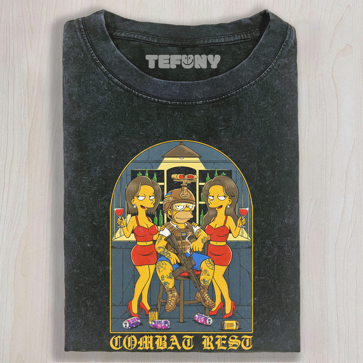 COMBAT REST TACTICAL VIBES UNISEX TEE, TANK TOP, LAYERED LS, SWEATSHIRT & HOODIE