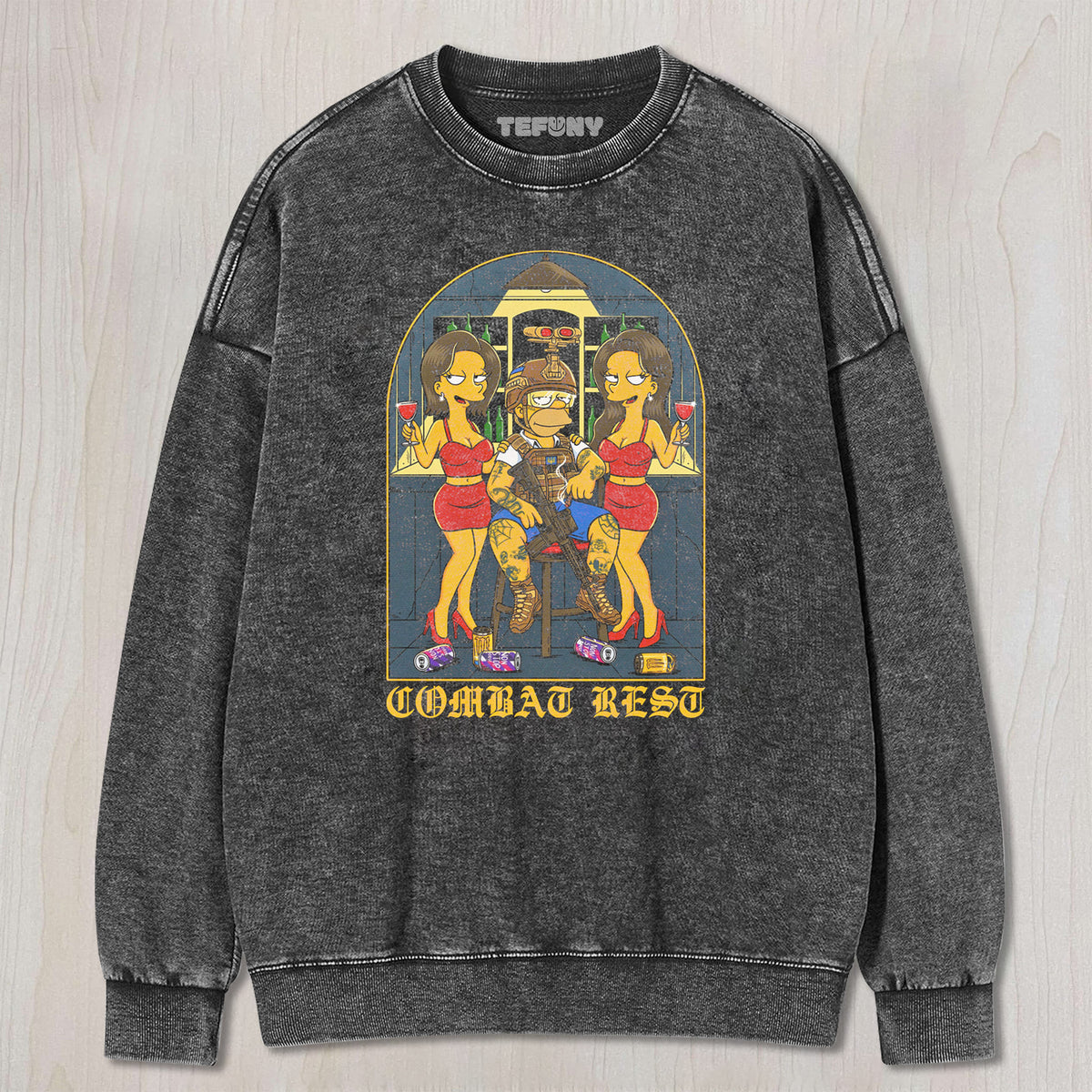 COMBAT REST TACTICAL VIBES UNISEX TEE, TANK TOP, LAYERED LS, SWEATSHIRT & HOODIE