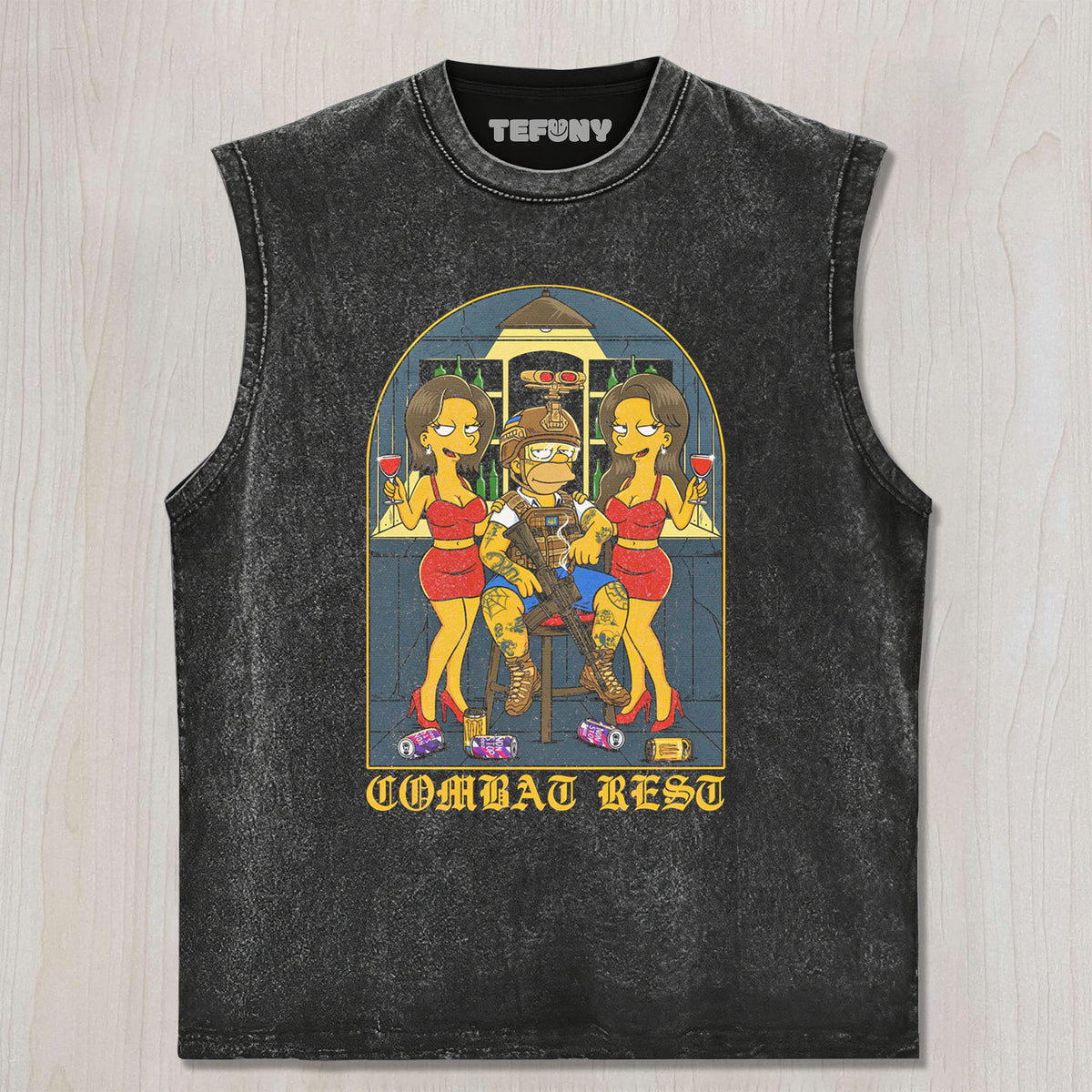 COMBAT REST TACTICAL VIBES UNISEX TEE, TANK TOP, LAYERED LS, SWEATSHIRT & HOODIE