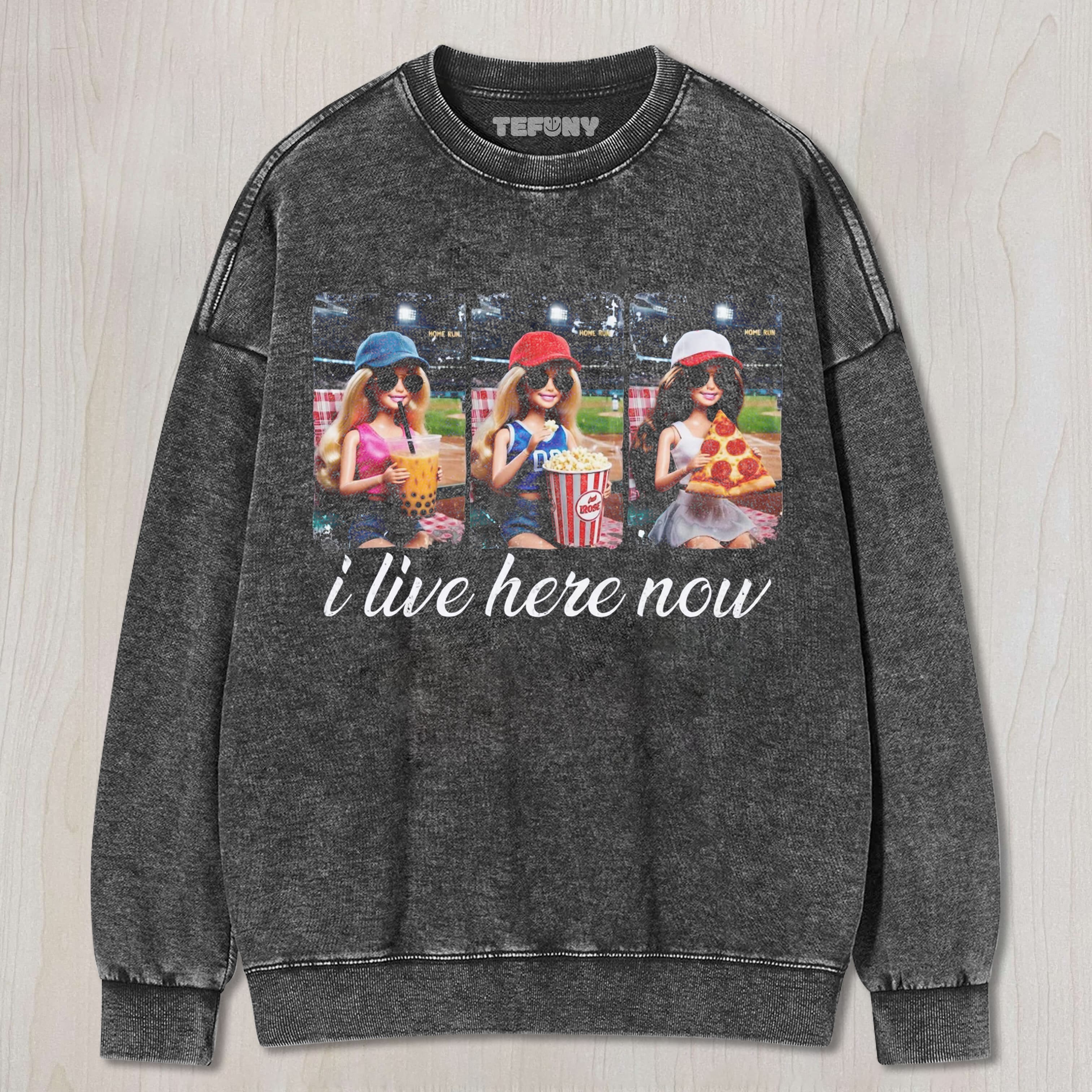 COMFORT COLORS BARBIE BALLFIELD DARK UNISEX TEE, TANK TOP, LAYERED LS, SWEATSHIRT & HOODIE