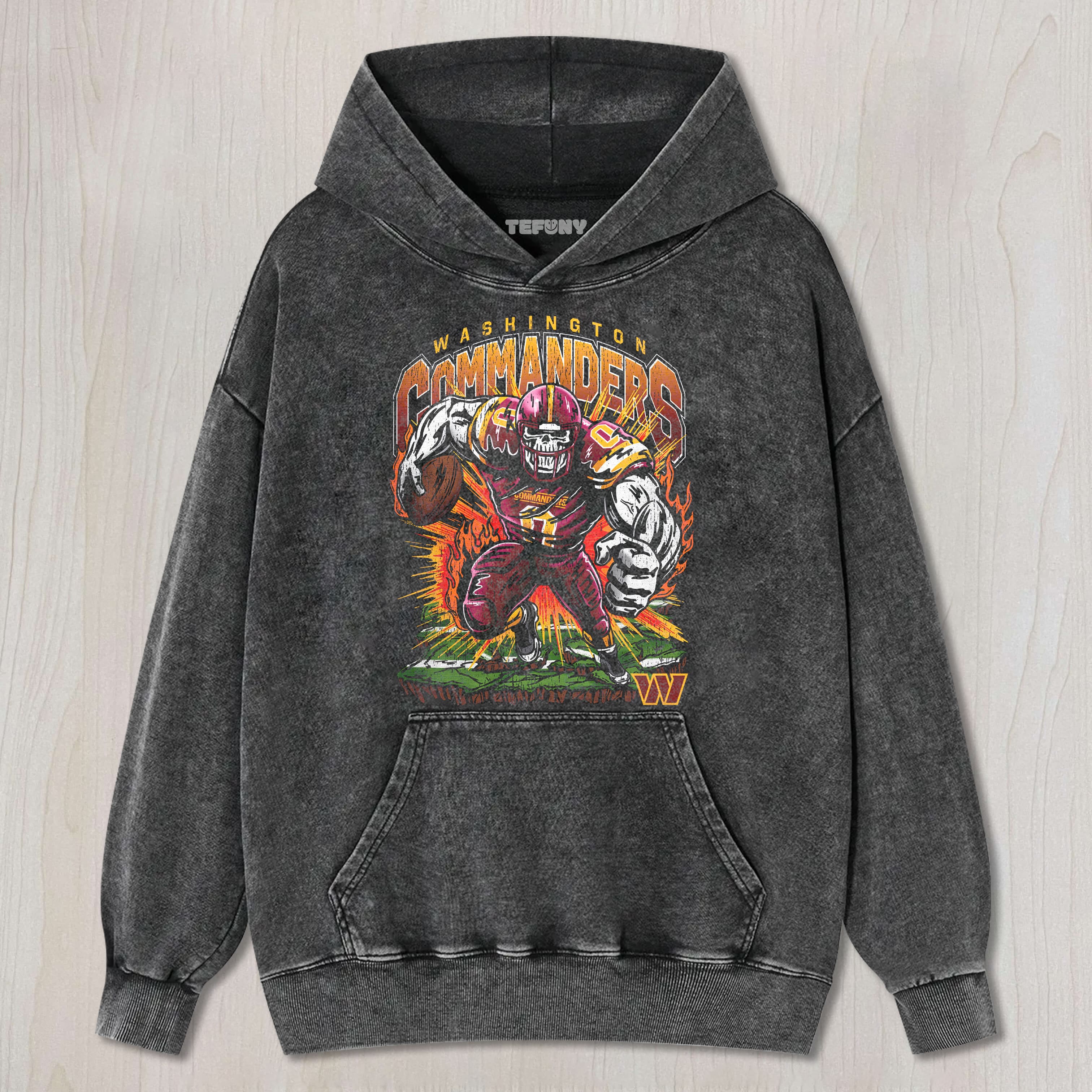 COMMANDERS CHARGE TEE & SWEAT & HOOD