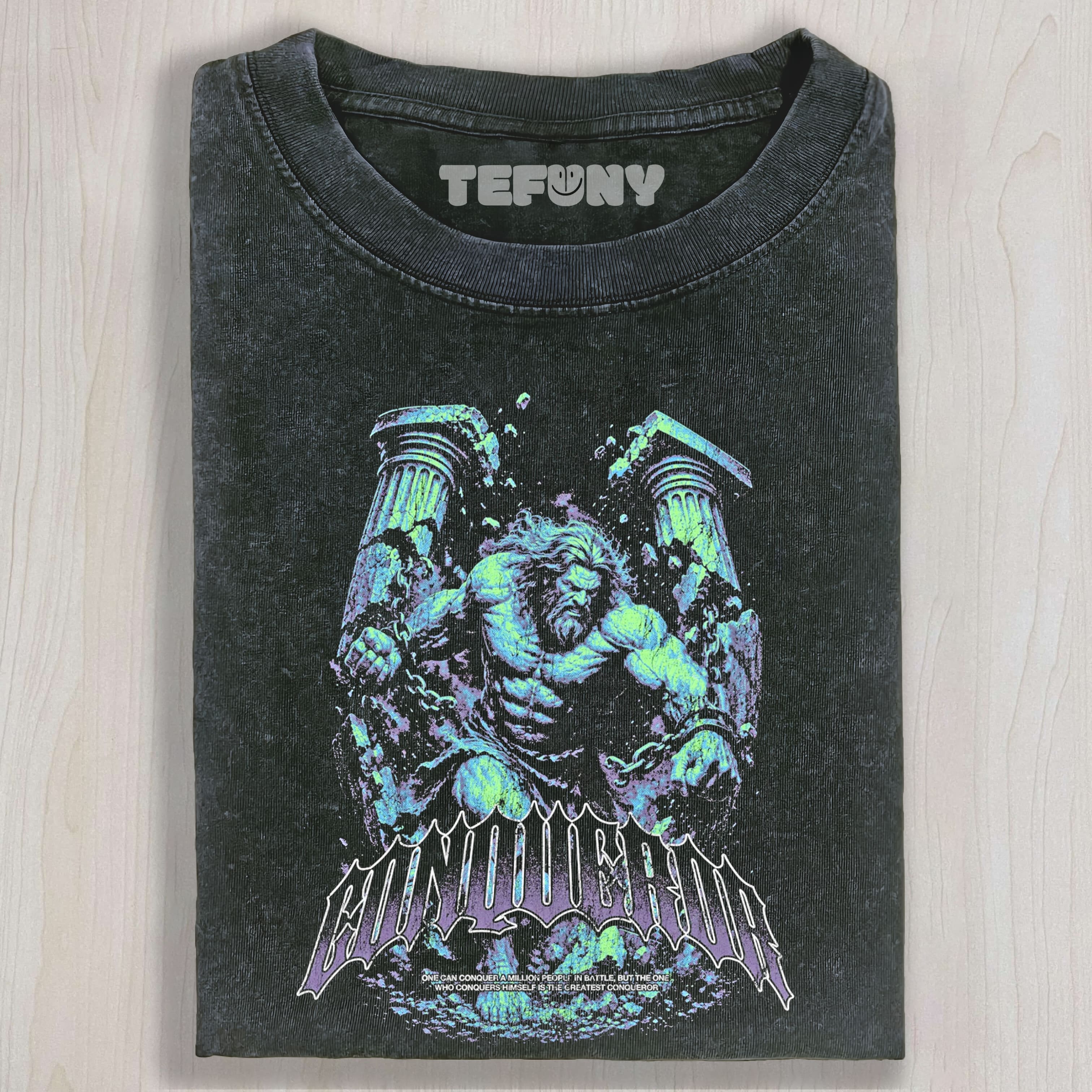 CONQUEROR  UNISEX TEE, TANK TOP, LAYERED LS, SWEATSHIRT & HOODIE