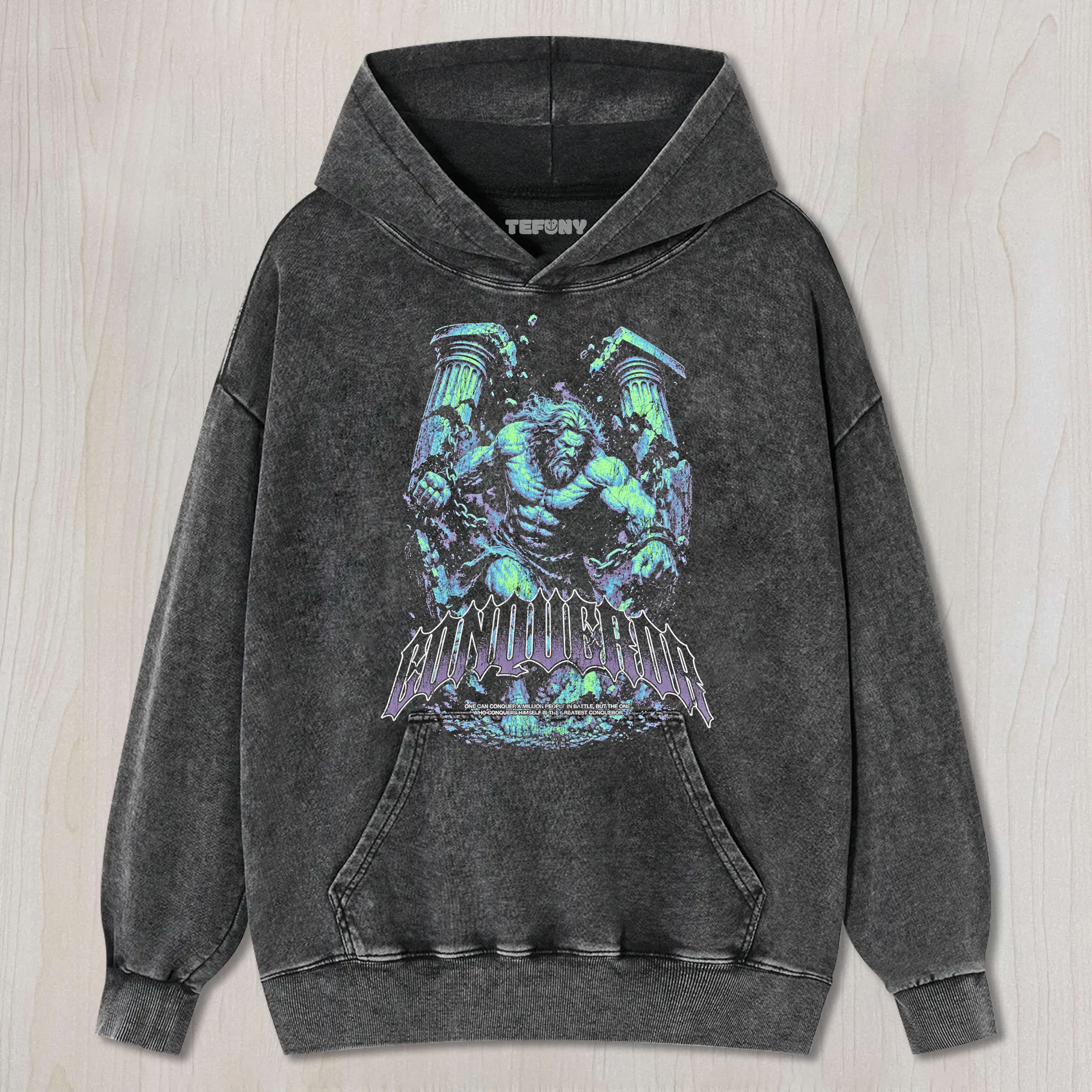 CONQUEROR  UNISEX TEE, TANK TOP, LAYERED LS, SWEATSHIRT & HOODIE