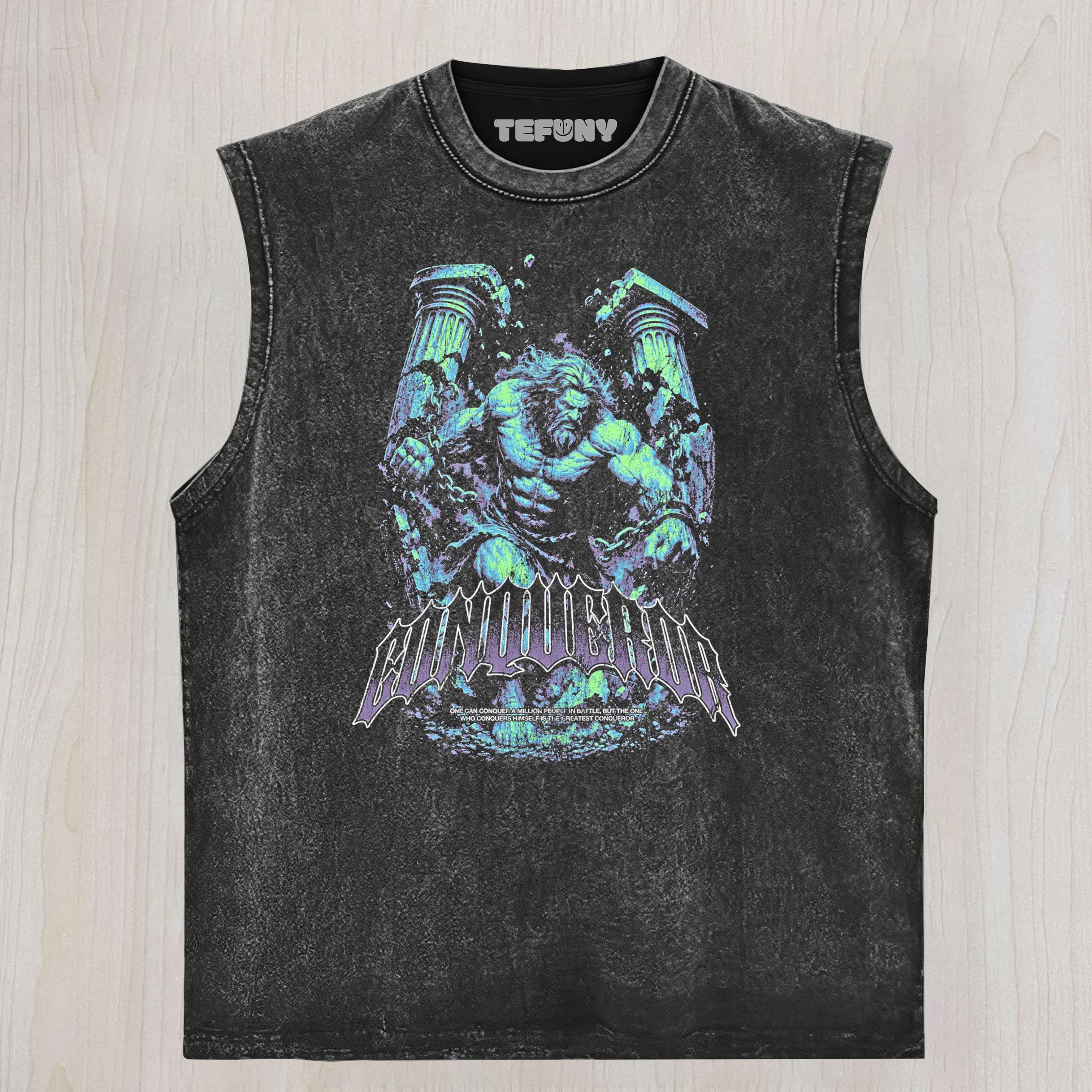 CONQUEROR  UNISEX TEE, TANK TOP, LAYERED LS, SWEATSHIRT & HOODIE