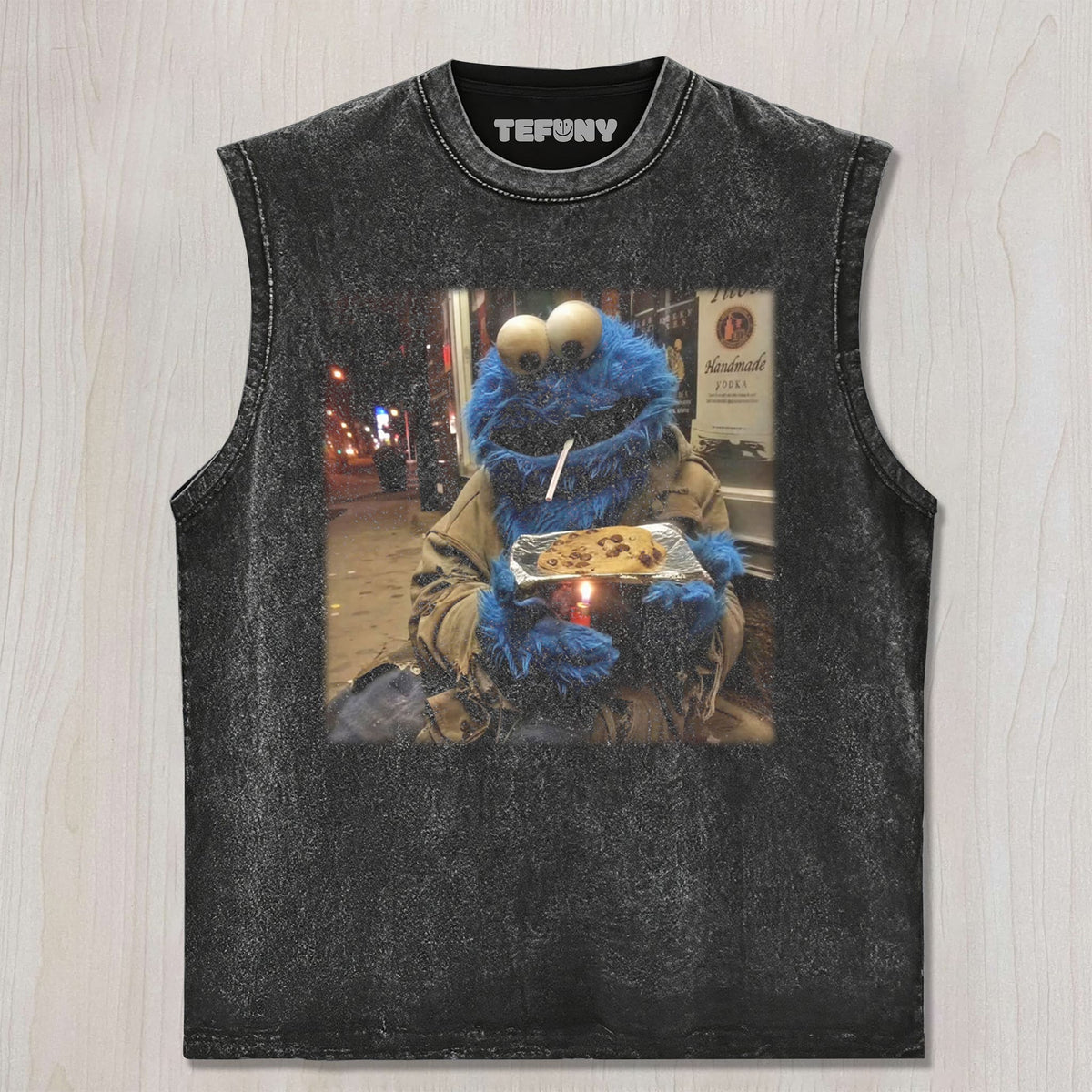 COOKIE MONSTER BAKED COOKIES UNISEX TEE, TANK TOP, LAYERED LS, SWEATSHIRT & HOODIE
