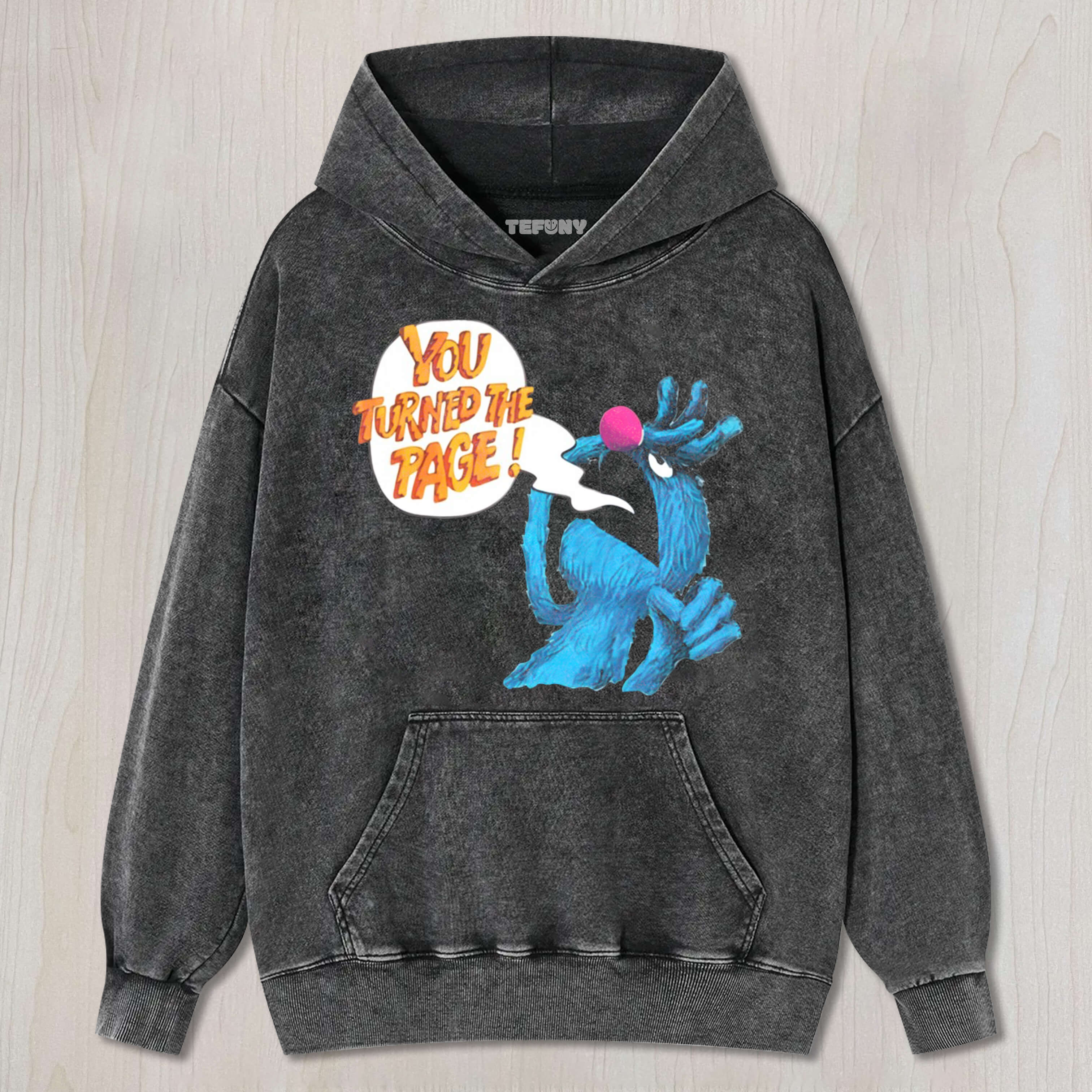 COOKIE MONSTER 'YOU TURNED THE PAGE' TEE & SWEAT & HOOD
