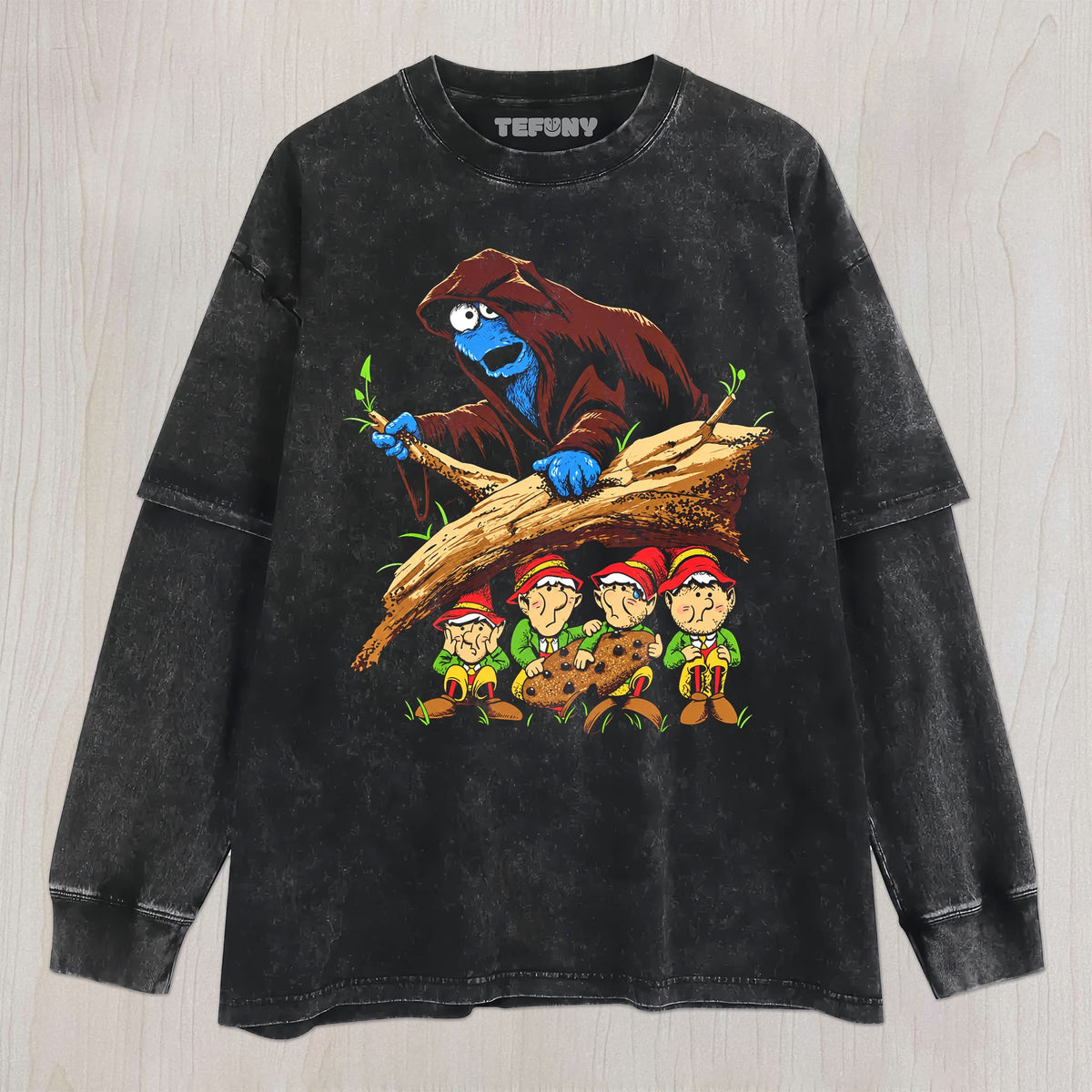 COOKIE REAPER LURKING ELVES UNISEX TEE, TANK TOP, LAYERED LS, SWEATSHIRT & HOODIE
