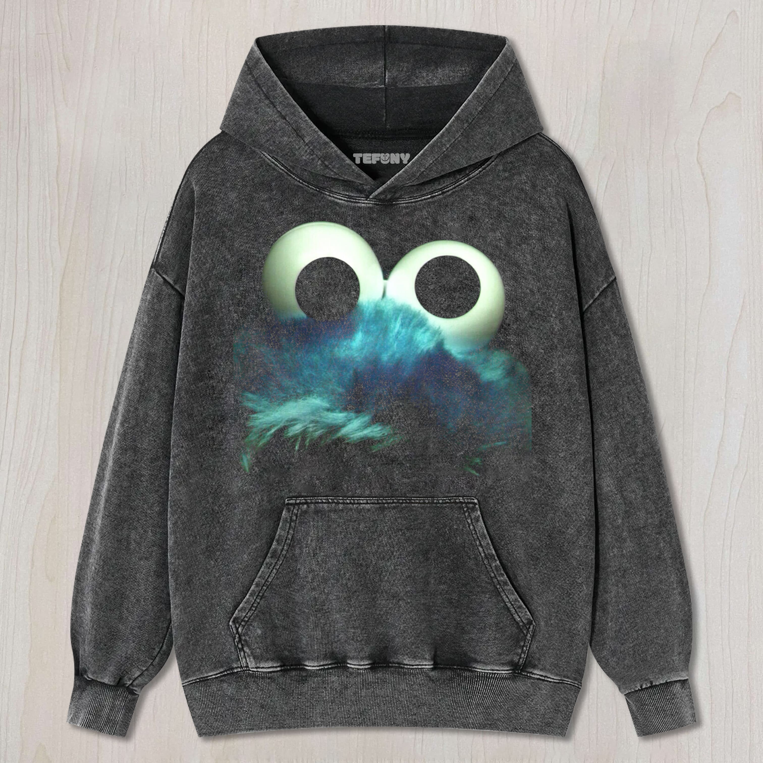 COOKIE MONSTER BIG FACE TEE & SWEAT & HOOD