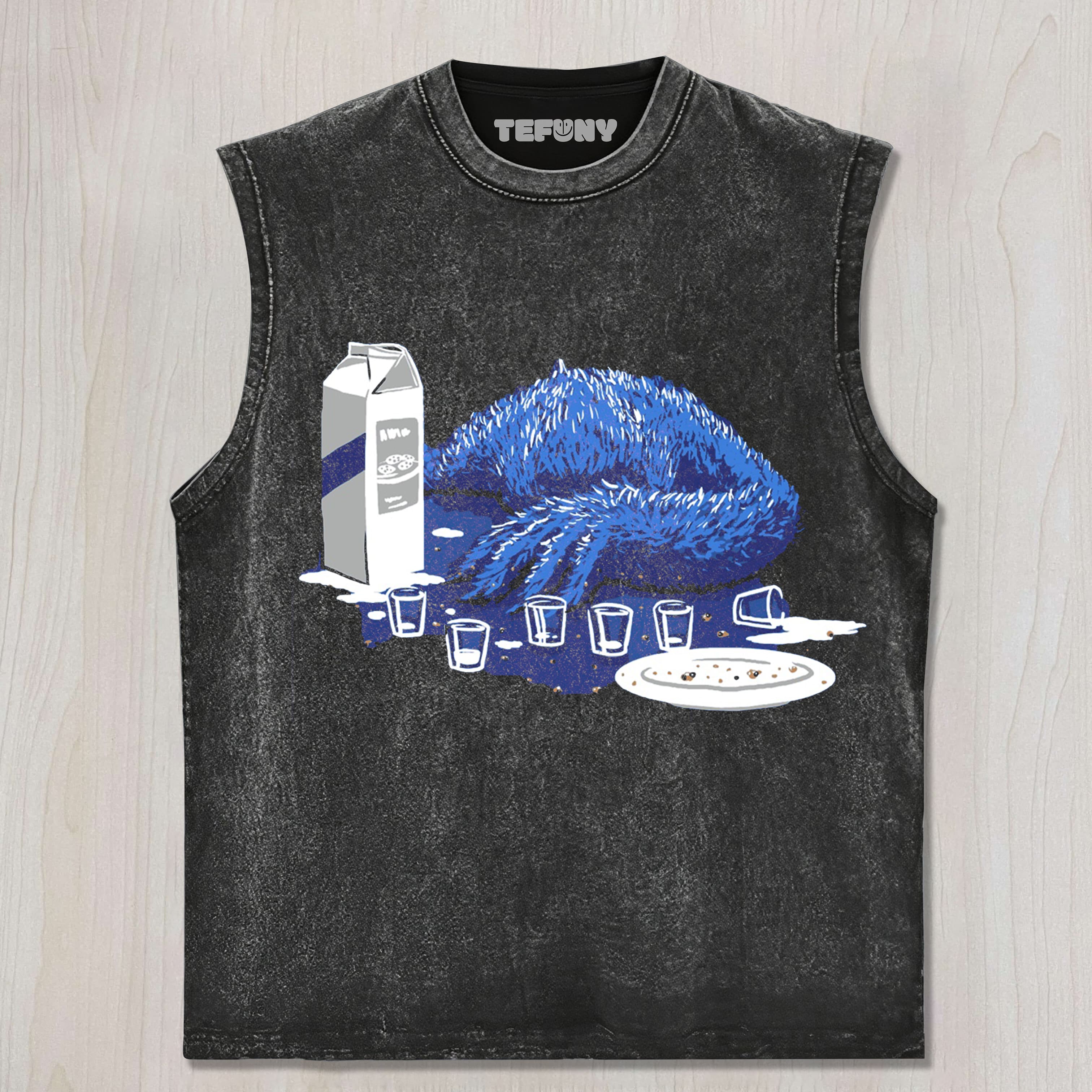 COOKIE MONSTER IS DRUNK TANK TOP