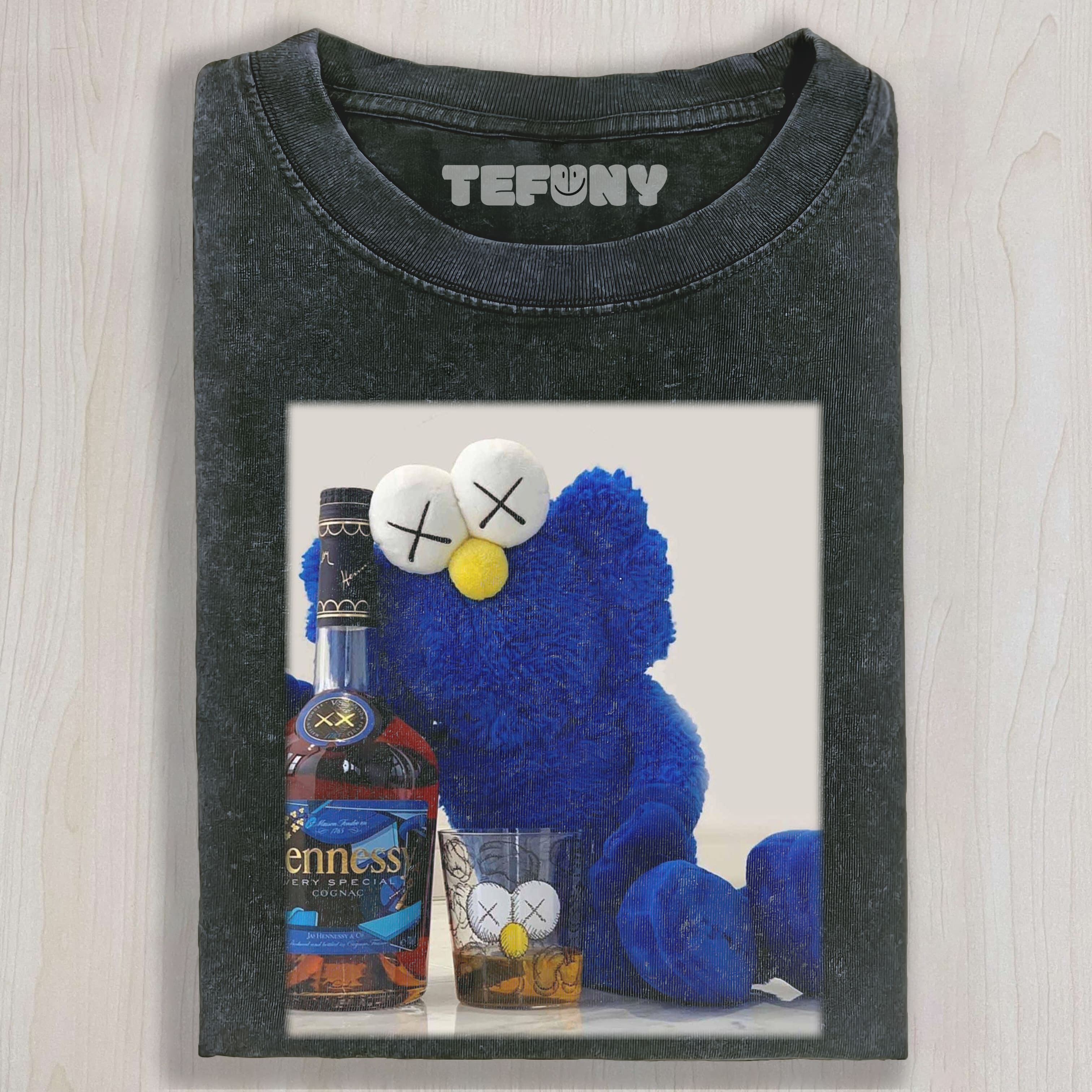 COOKIE MONSTER IS DRUNK UNISEX TEE, TANK TOP, LAYERED LS, SWEATSHIRT & HOODIE