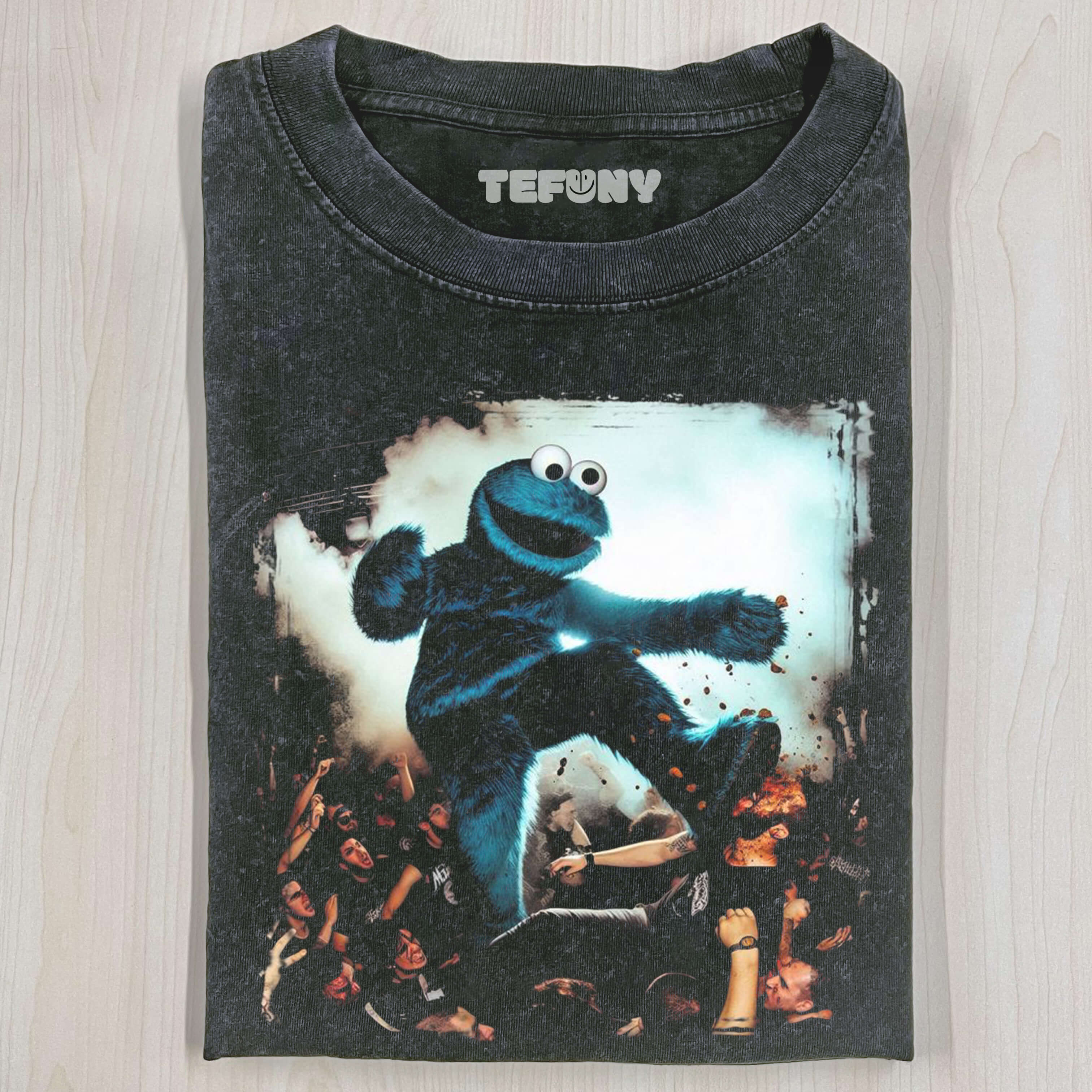 COOKIE MONSTER PARTY SMASH T-SHIRT
