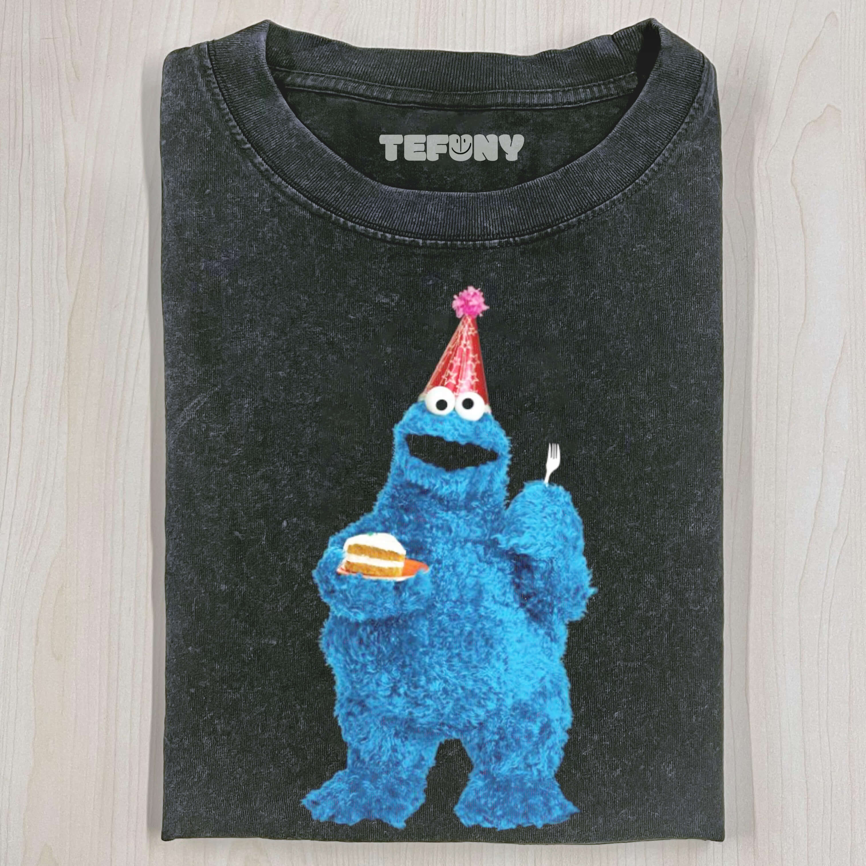 COOKIE MONSTER'S BIRTHDAY T-SHIRT