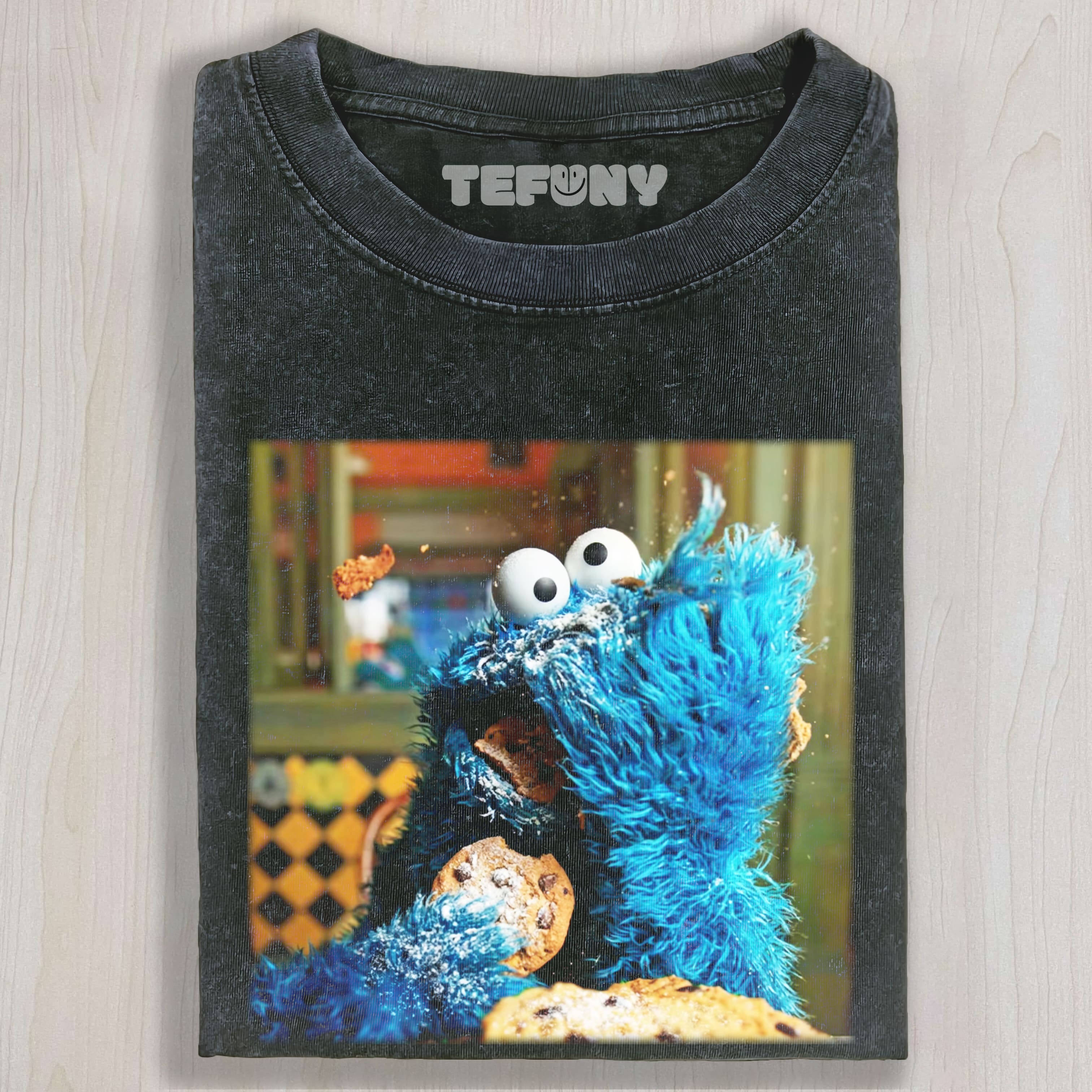 COOKIE MONSTER WHITE POWDER TEE & SWEAT & HOOD