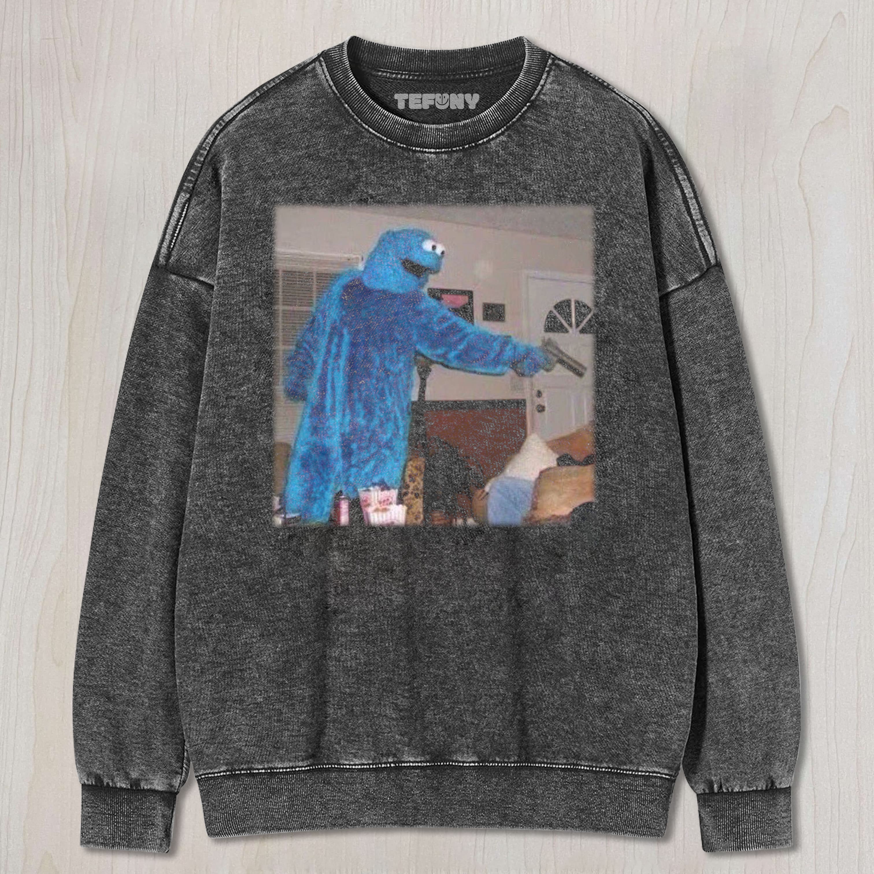 COOKIE MONSTER WITH A GUN TEE & SWEAT & HOOD