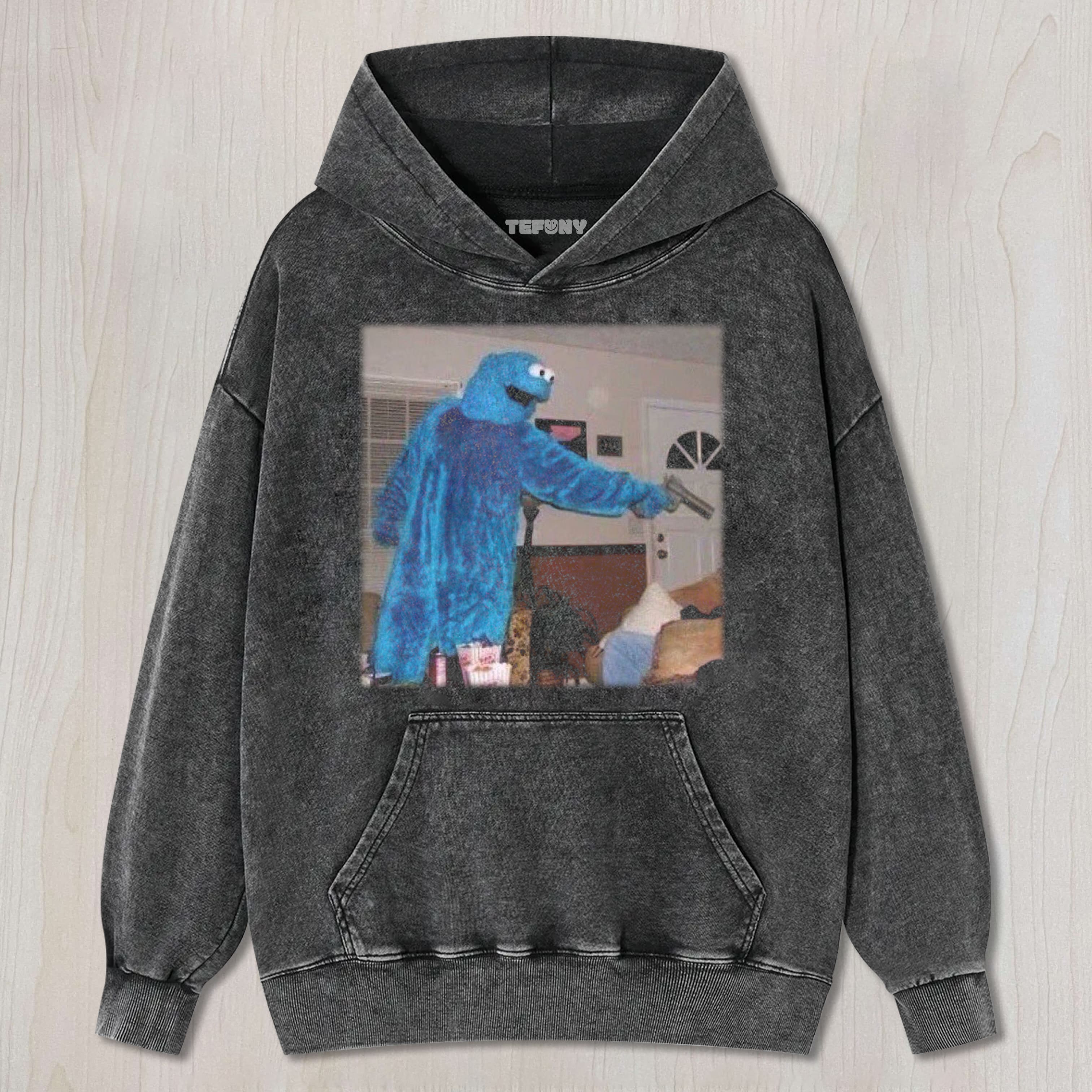 COOKIE MONSTER WITH A GUN TEE & SWEAT & HOOD