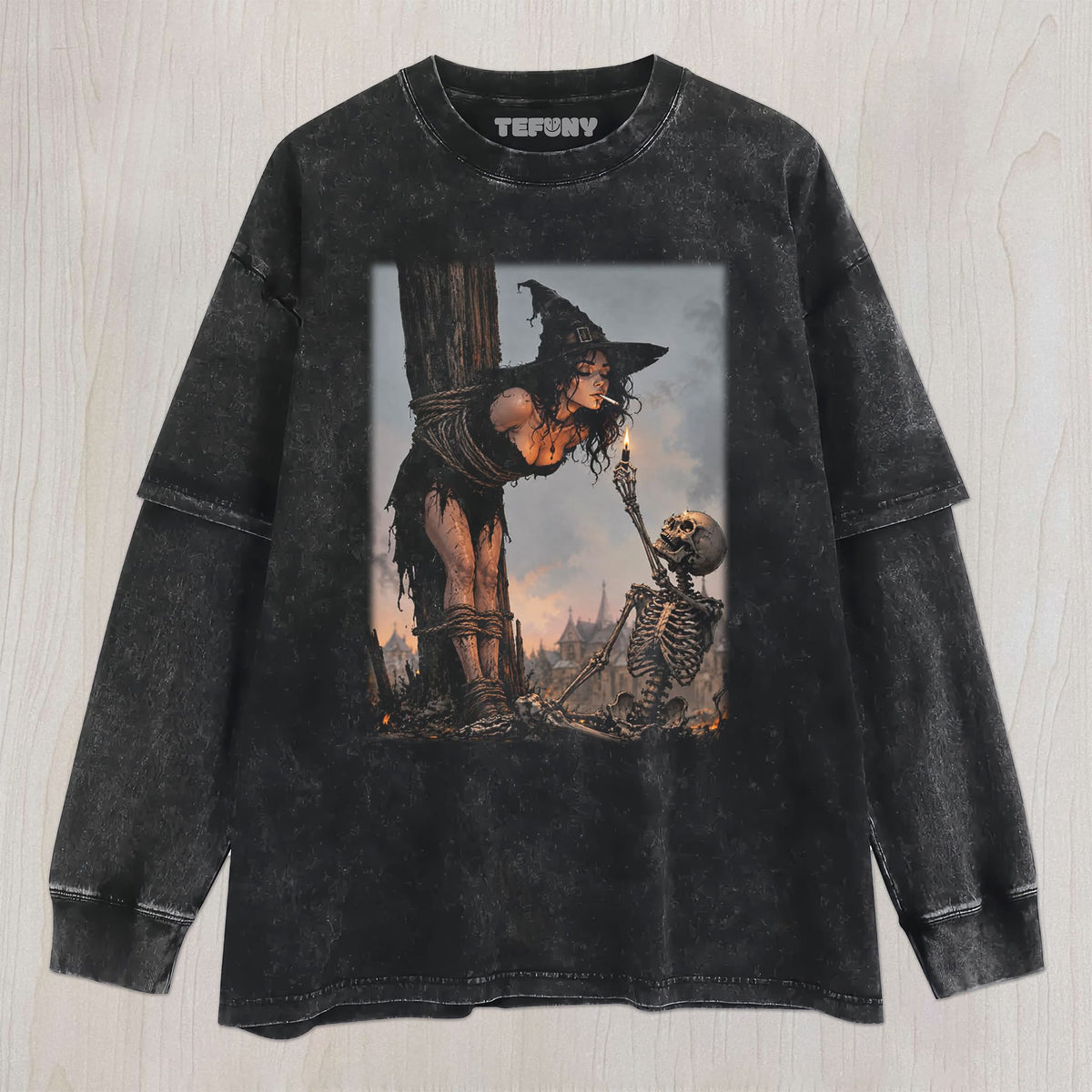 COOL WITCH SMOKING UNISEX TEE, TANK TOP, LAYERED LS, SWEATSHIRT & HOODIE