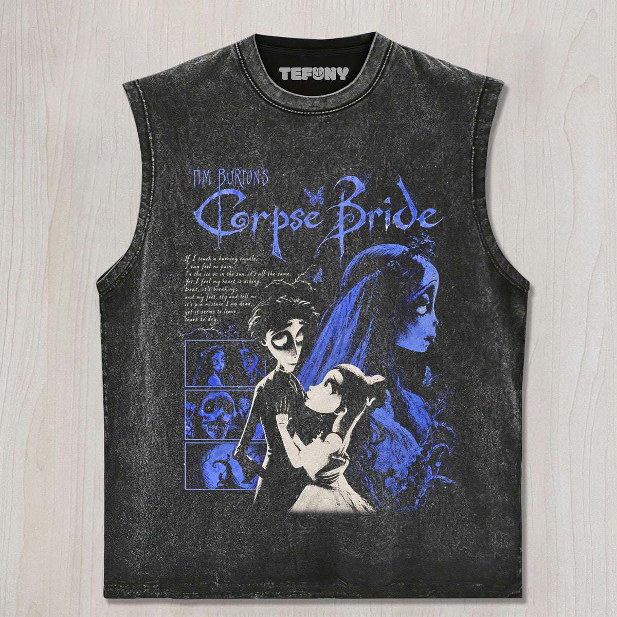 CORPSE BRIDE UNISEX TEE, TANK TOP, LAYERED LS, SWEATSHIRT & HOODIE