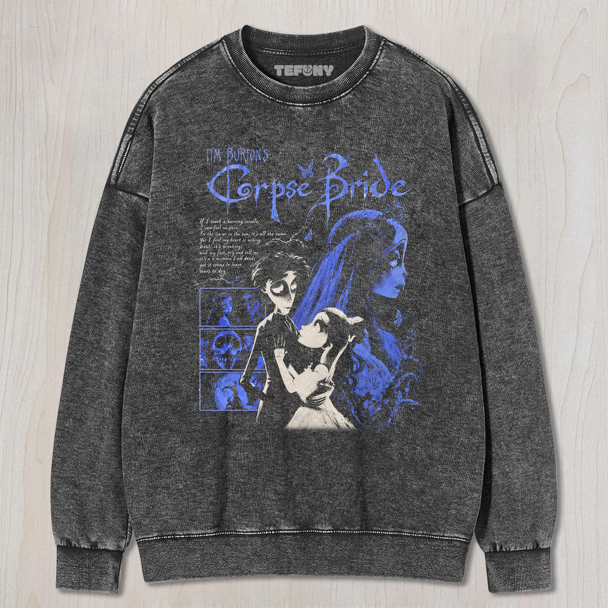 CORPSE BRIDE UNISEX TEE, TANK TOP, LAYERED LS, SWEATSHIRT & HOODIE