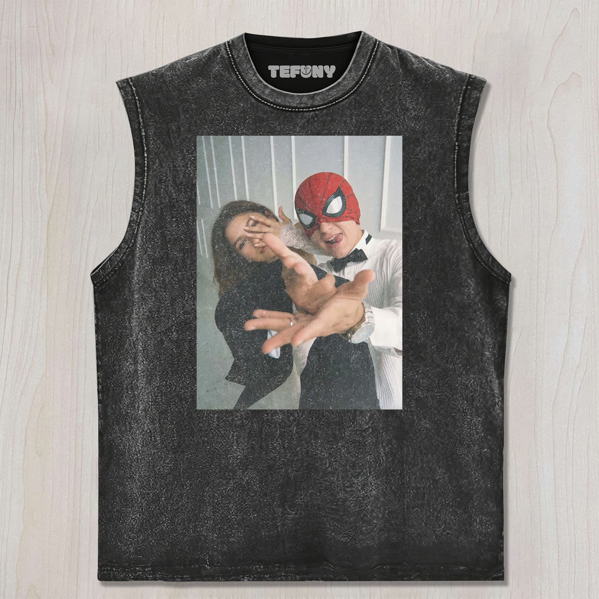 COUPLE FUN PRANK SHOT UNISEX TEE, TANK TOP, LAYERED LS, SWEATSHIRT & HOODIE
