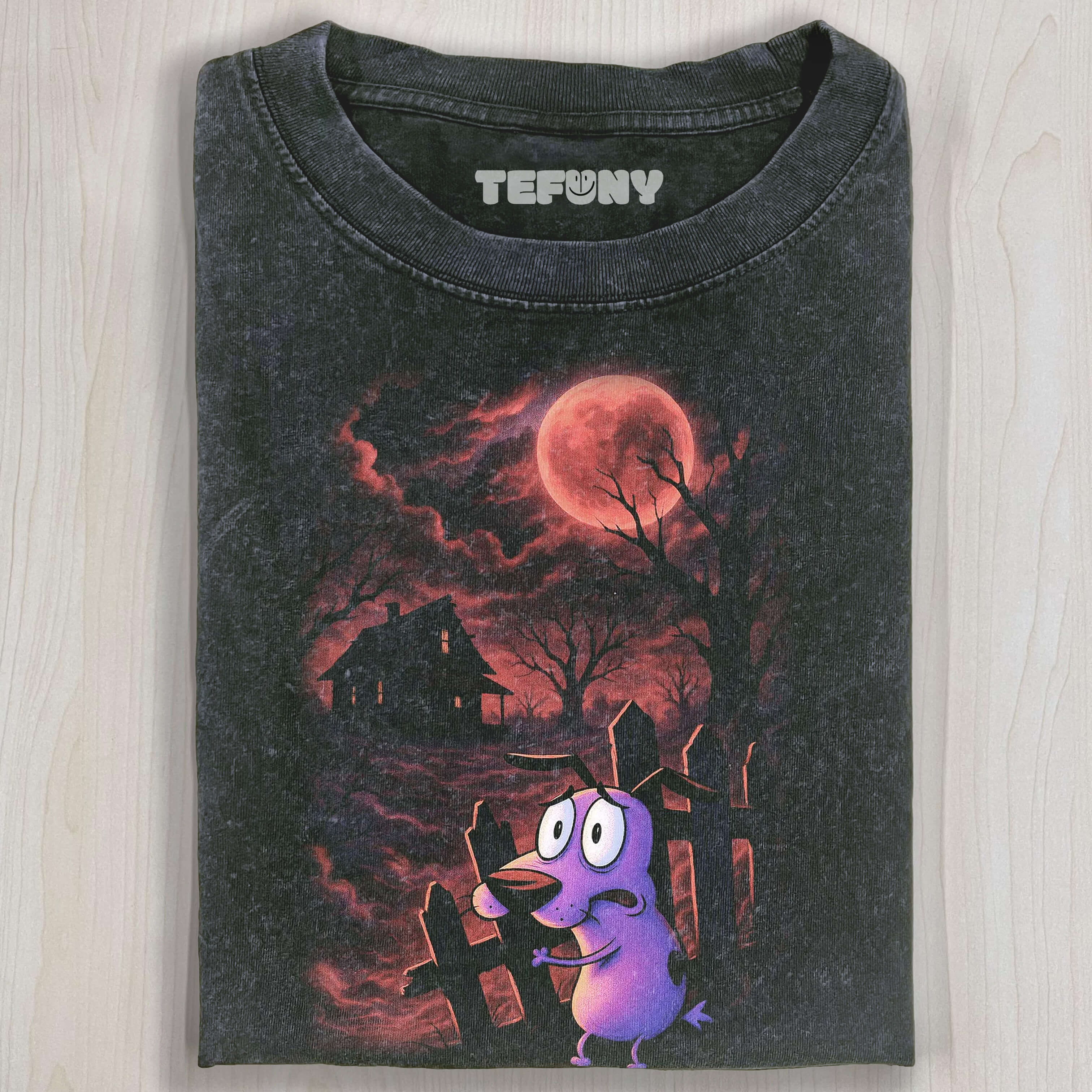 COURAGE THE COWARDLY DOG T-SHIRT