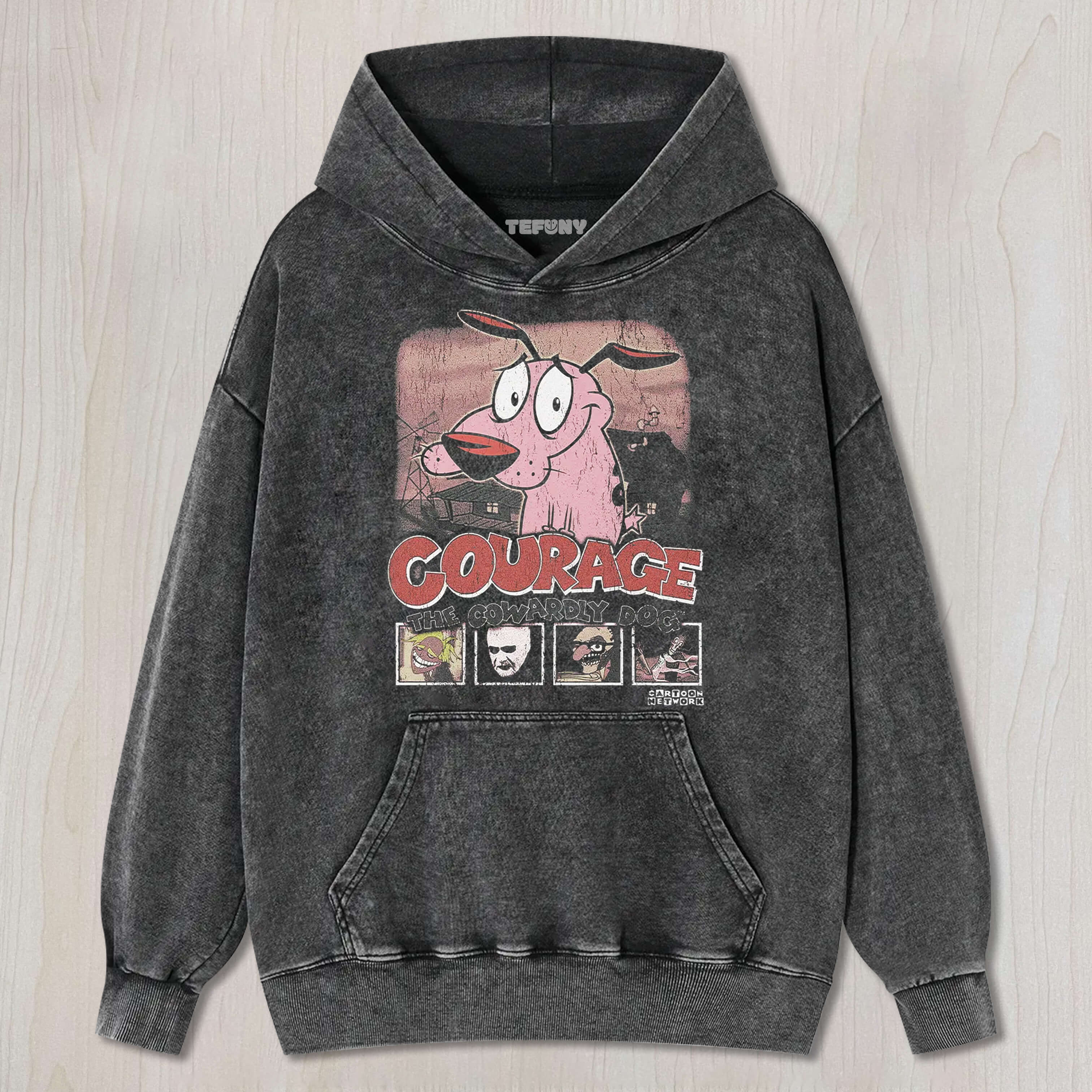 COURAGE THE COWARDLY DOG TEE & SWEAT & HOOD