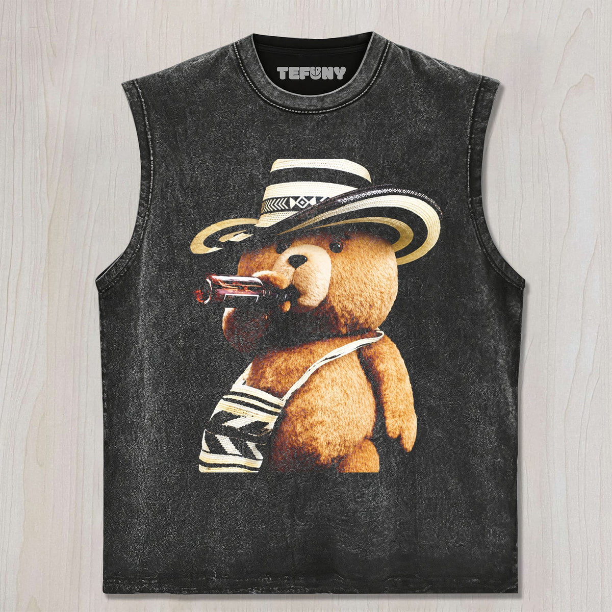 COWBOY TED DRINKING UNISEX TEE, TANK TOP, LAYERED LS, SWEATSHIRT & HOODIE