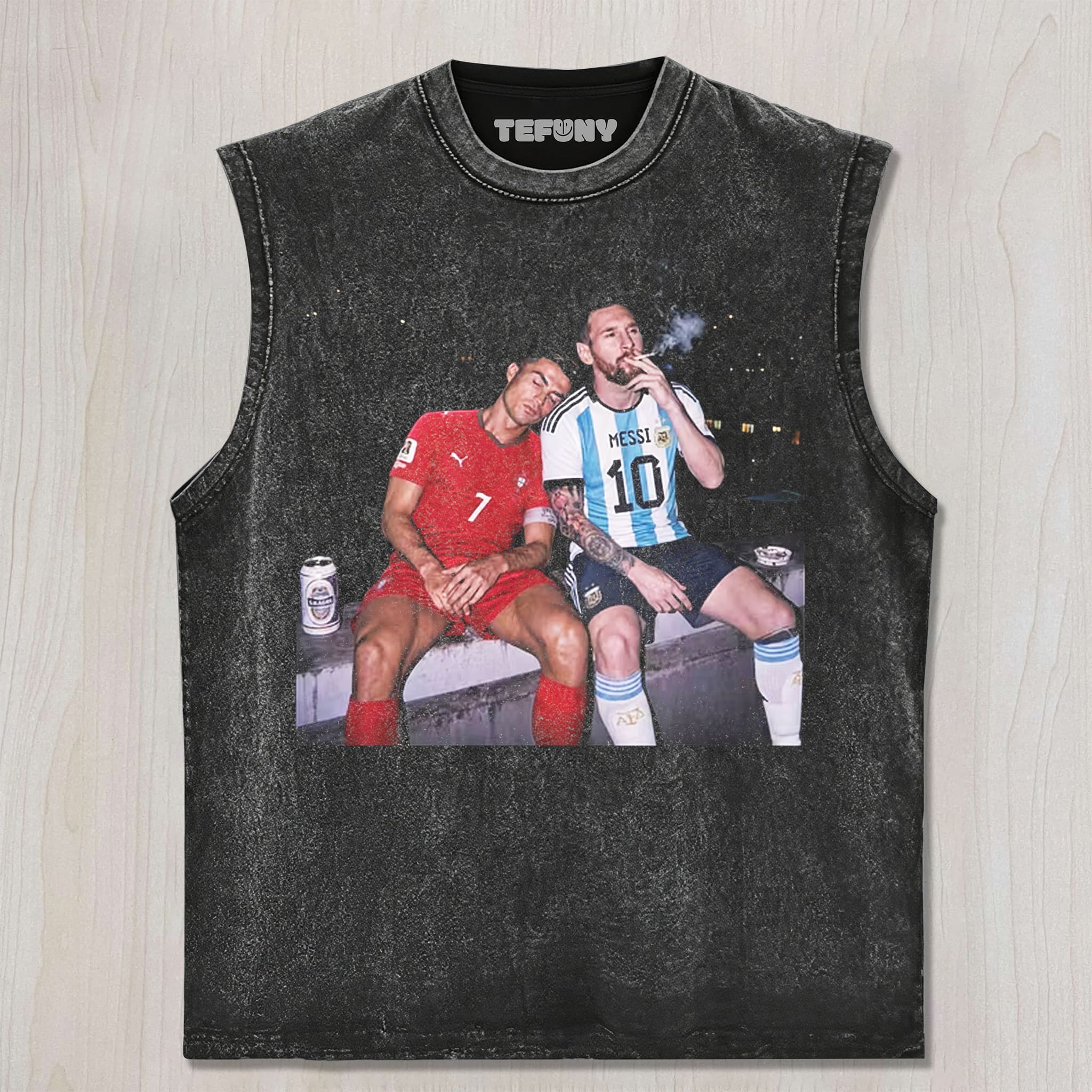 CR7 & MESSI UNISEX TEE, TANK TOP, LAYERED LS, SWEATSHIRT & HOODIE