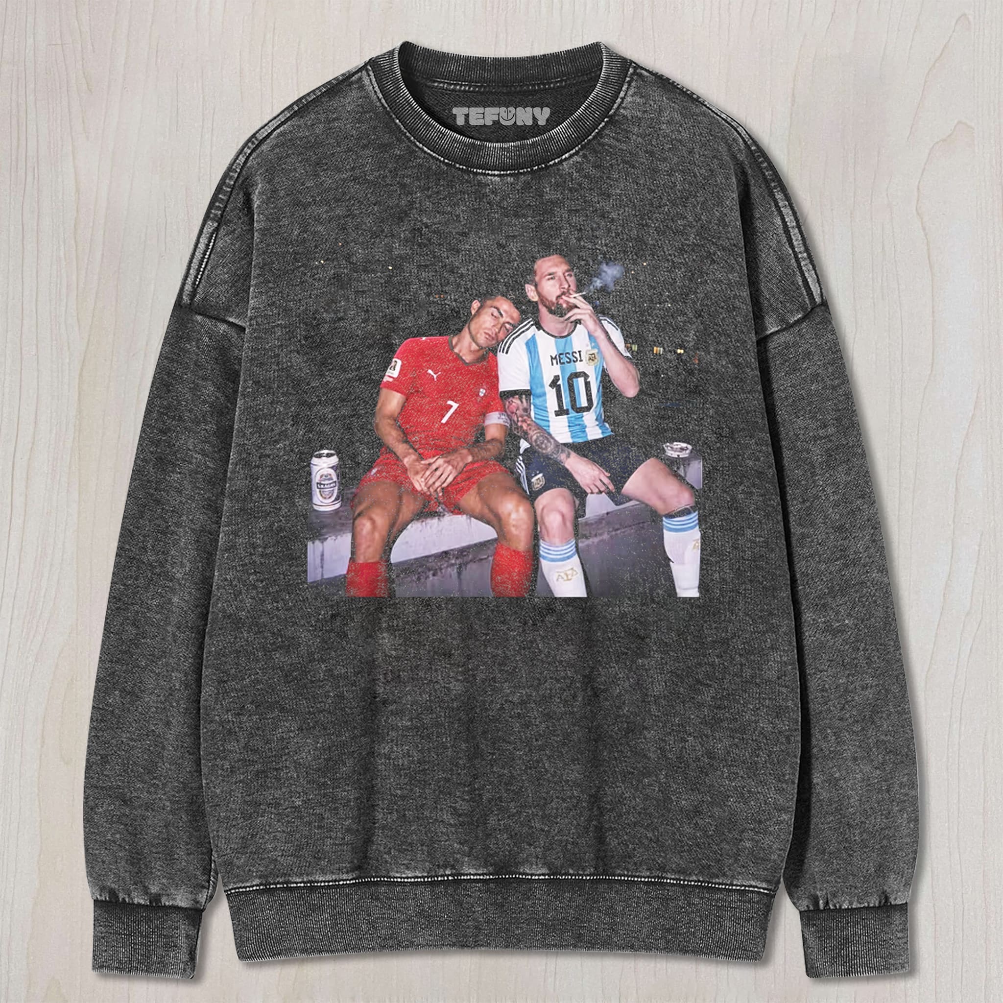 CR7 & MESSI UNISEX TEE, TANK TOP, LAYERED LS, SWEATSHIRT & HOODIE
