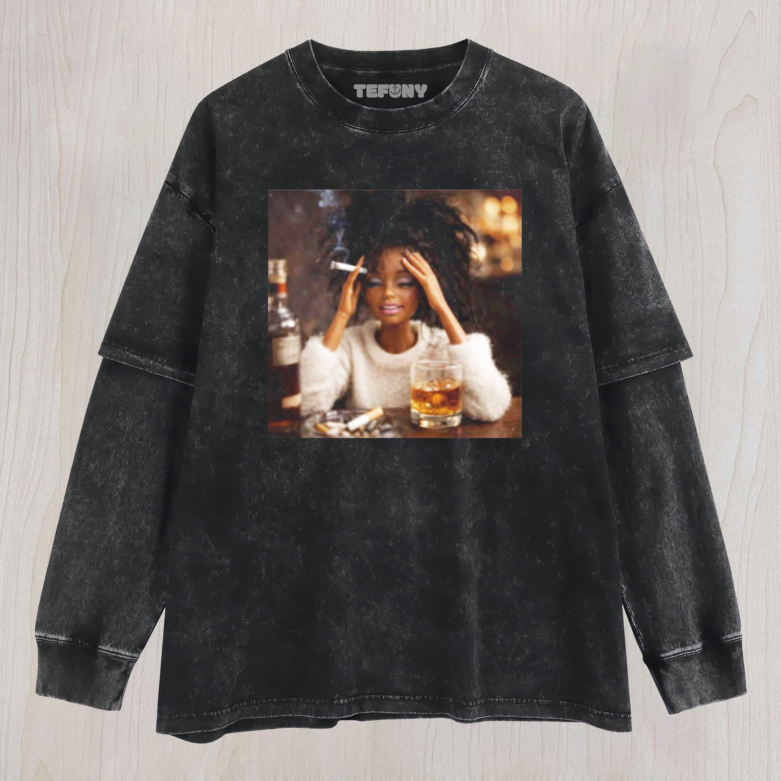 CRASHOUT BARBIES UNISEX TEE, TANK TOP, LAYERED LS, SWEATSHIRT & HOODIE
