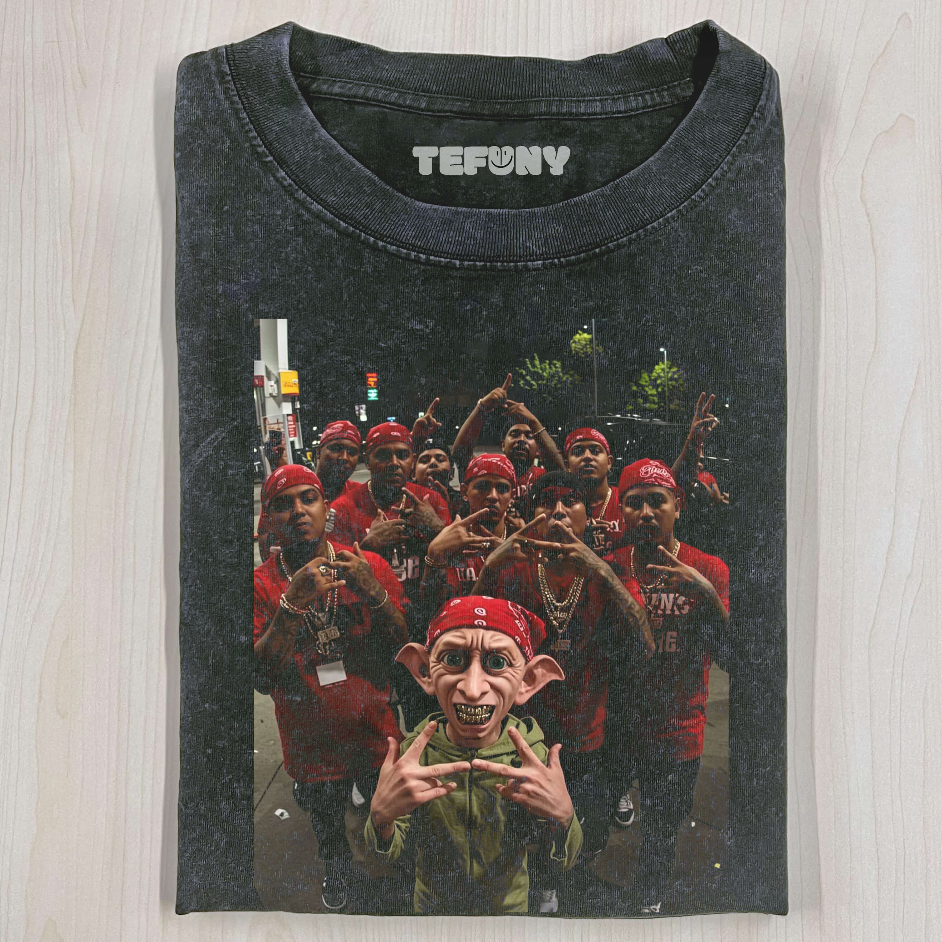 CRAZY GAS STATION V1 T-SHIRT