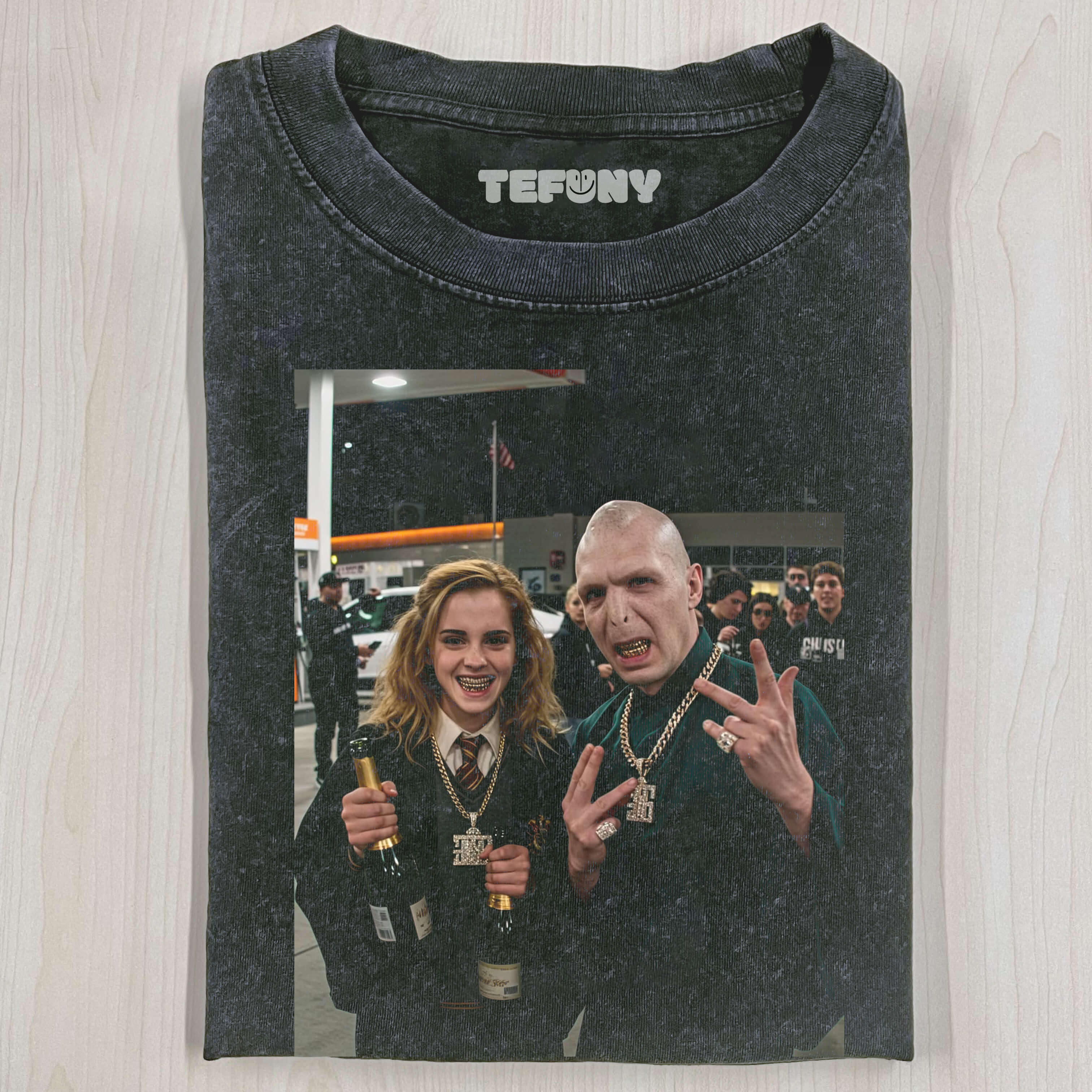 CRAZY GAS STATION V2 T-SHIRT