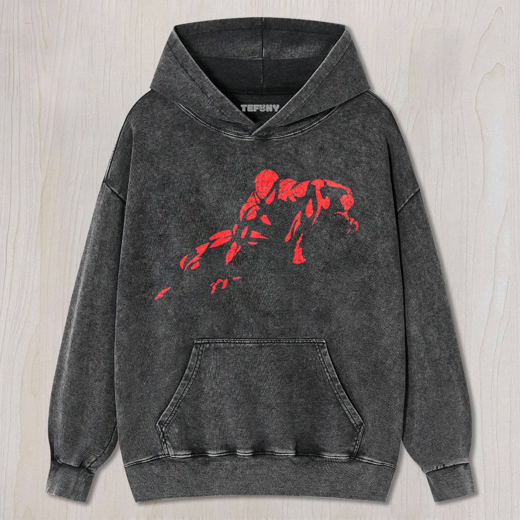 CROUCHING SPIDER- (ZENDAYA, SAME DESIGN) UNISEX TEE, TANK TOP, LAYERED LS, SWEATSHIRT & HOODIE