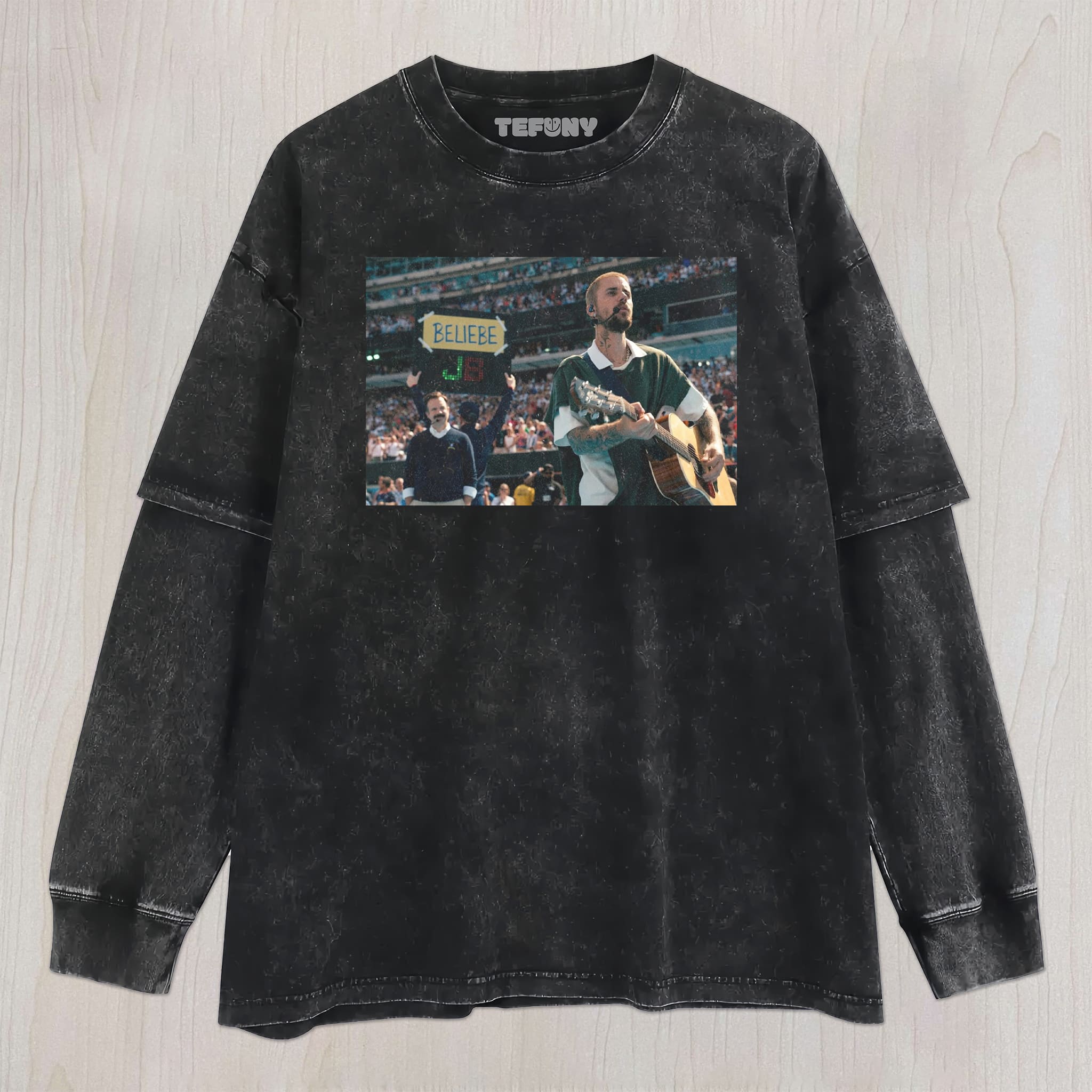 CROWD STADIUM LIVE MUSIC PRINT UNISEX TEE, TANK TOP, LAYERED LS, SWEATSHIRT & HOODIE
