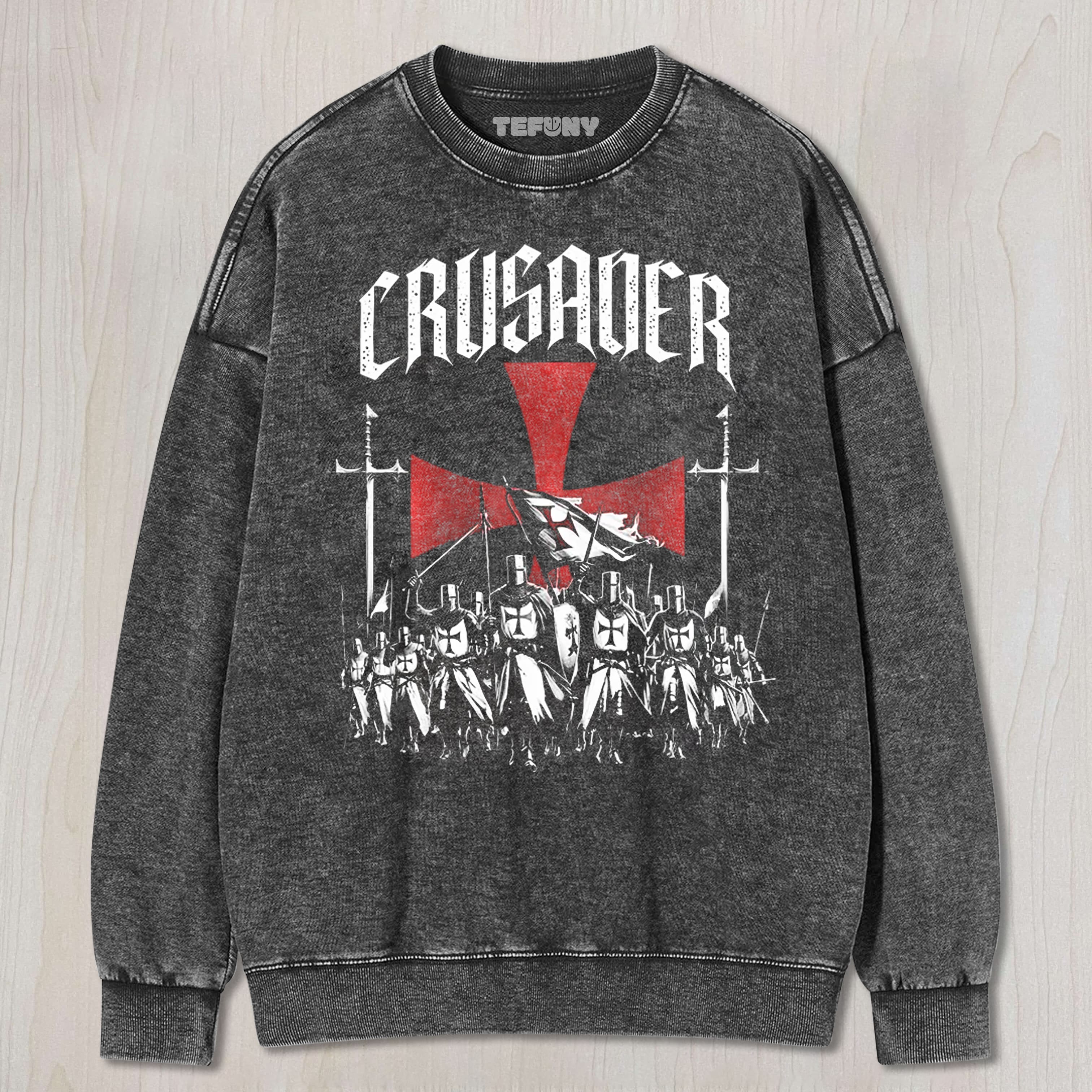 CRUSADER KNIGHT TEE & SWEAT & HOOD