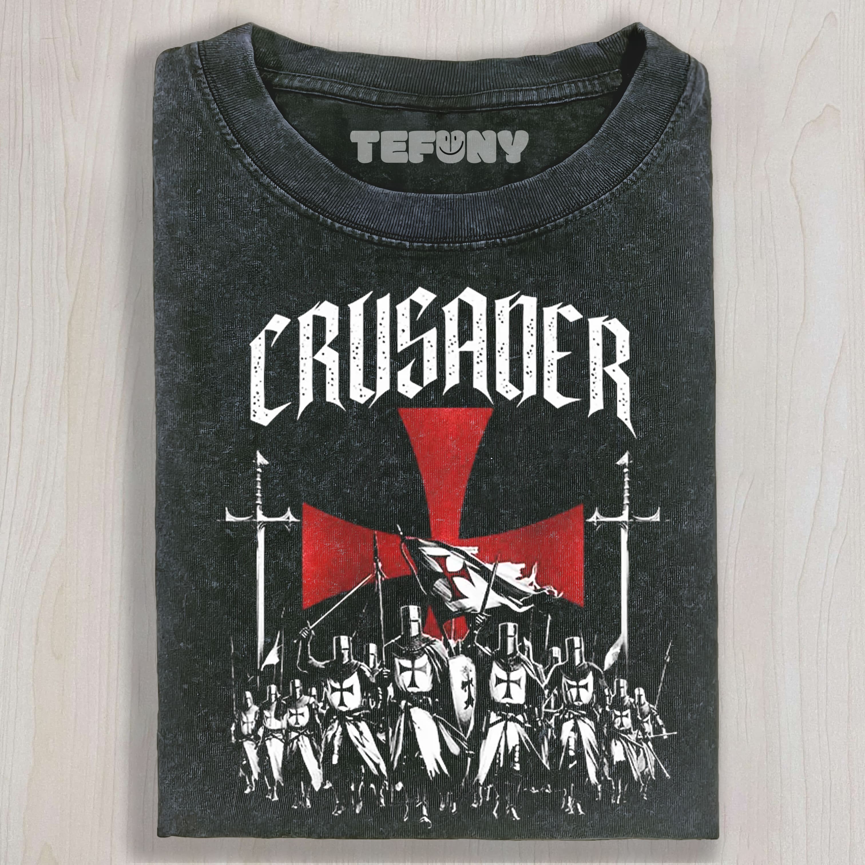 CRUSADER KNIGHT TEE & SWEAT & HOOD