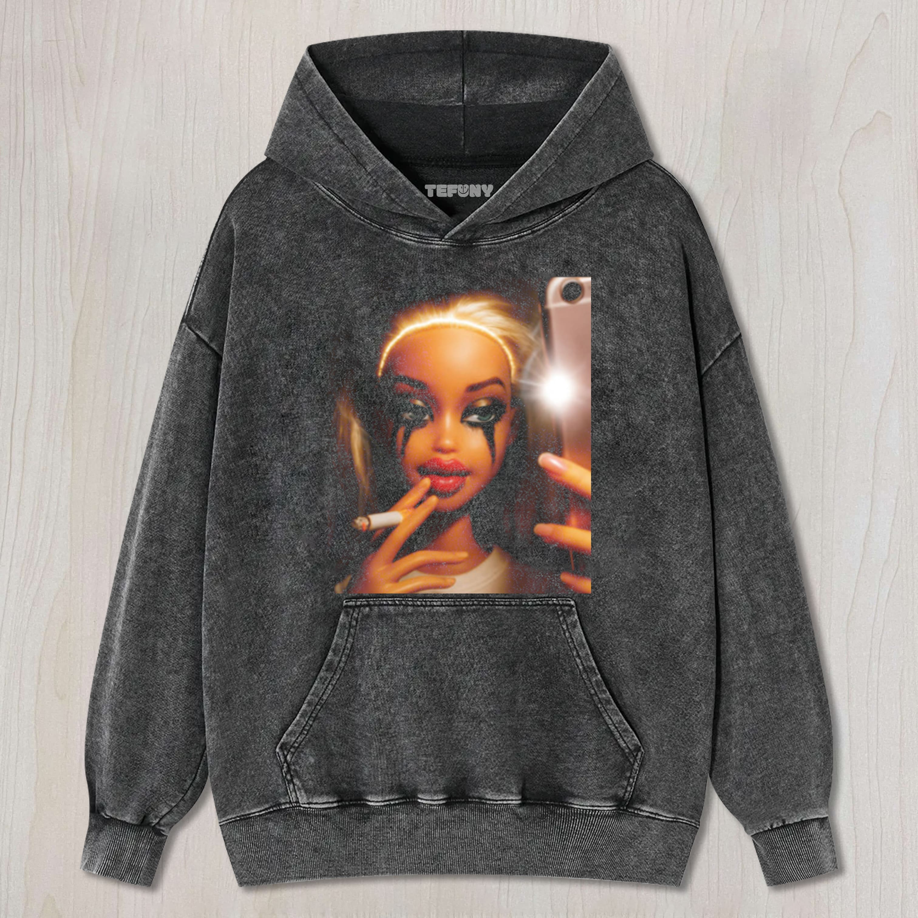 CRYING WITH FLASH UNISEX TEE, TANK TOP, LAYERED LS, SWEATSHIRT & HOODIE