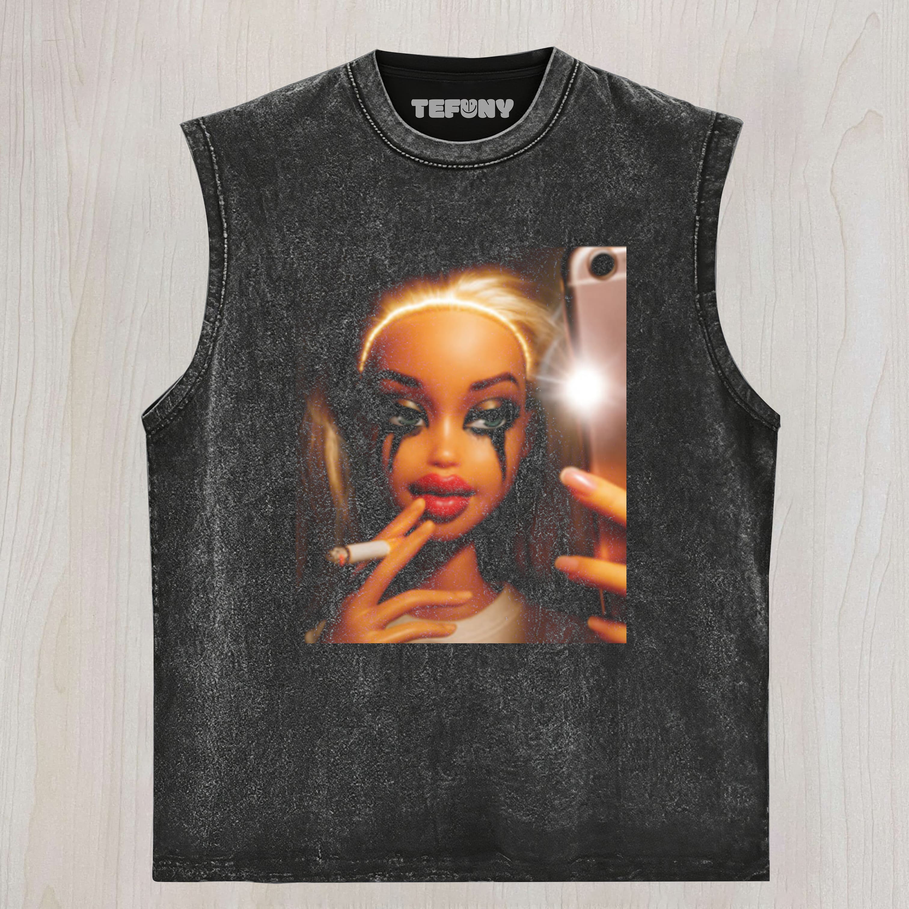CRYING WITH FLASH UNISEX TEE, TANK TOP, LAYERED LS, SWEATSHIRT & HOODIE