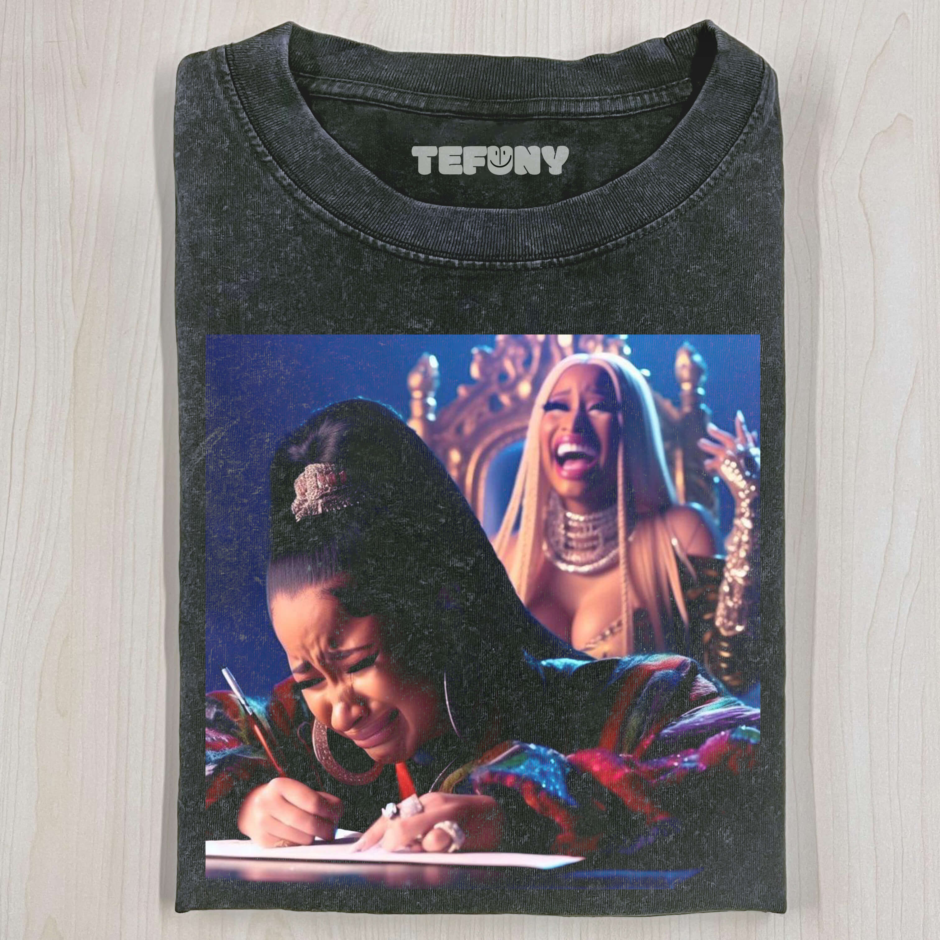 CRY AND LAUGH T-SHIRT