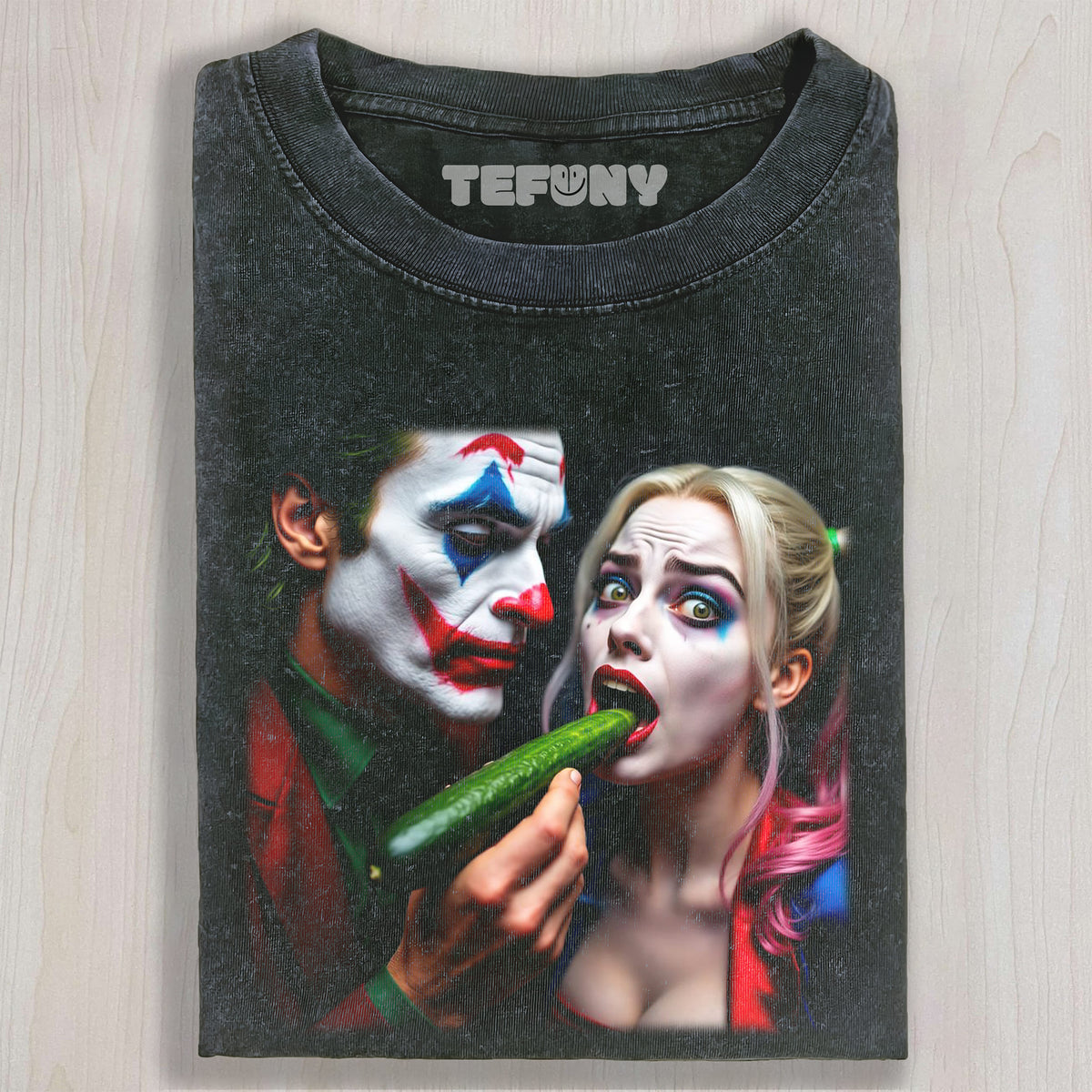 CUCUMBER COUPLE VILLAINS UNISEX TEE, TANK TOP, LAYERED LS, SWEATSHIRT & HOODIE