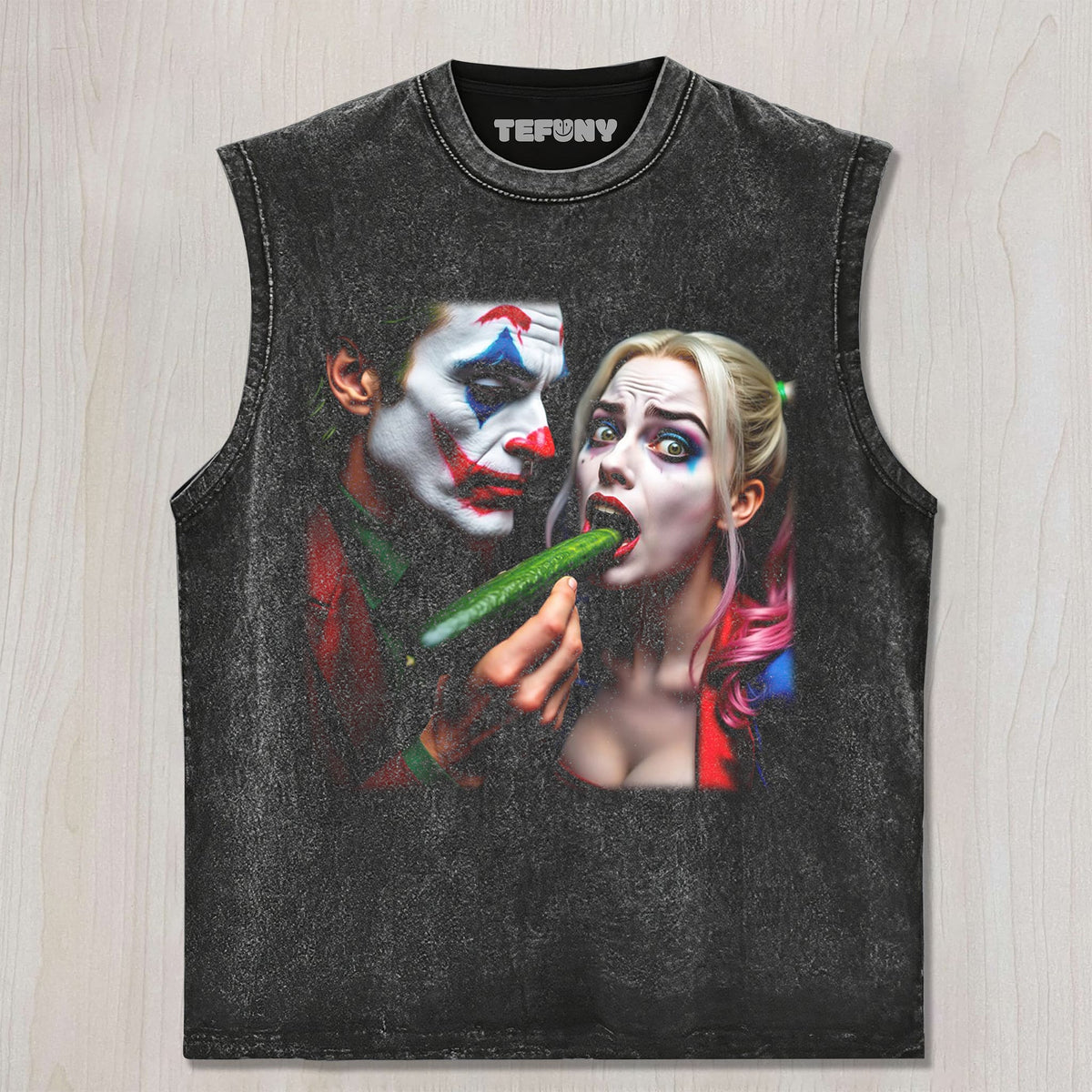 CUCUMBER COUPLE VILLAINS UNISEX TEE, TANK TOP, LAYERED LS, SWEATSHIRT & HOODIE