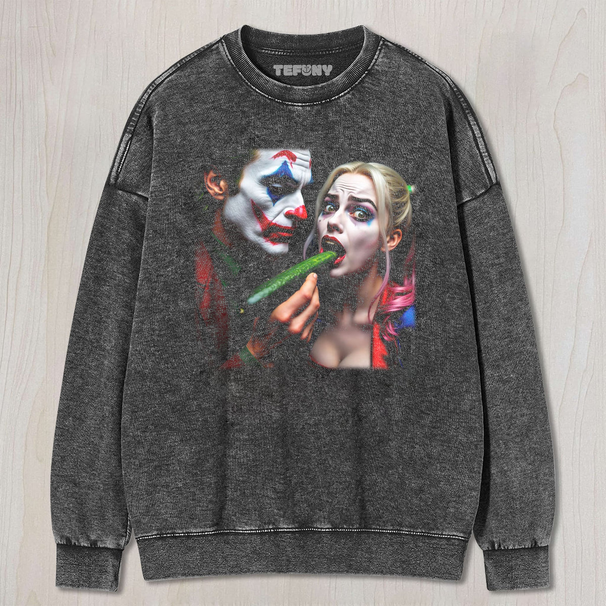 CUCUMBER COUPLE VILLAINS UNISEX TEE, TANK TOP, LAYERED LS, SWEATSHIRT & HOODIE