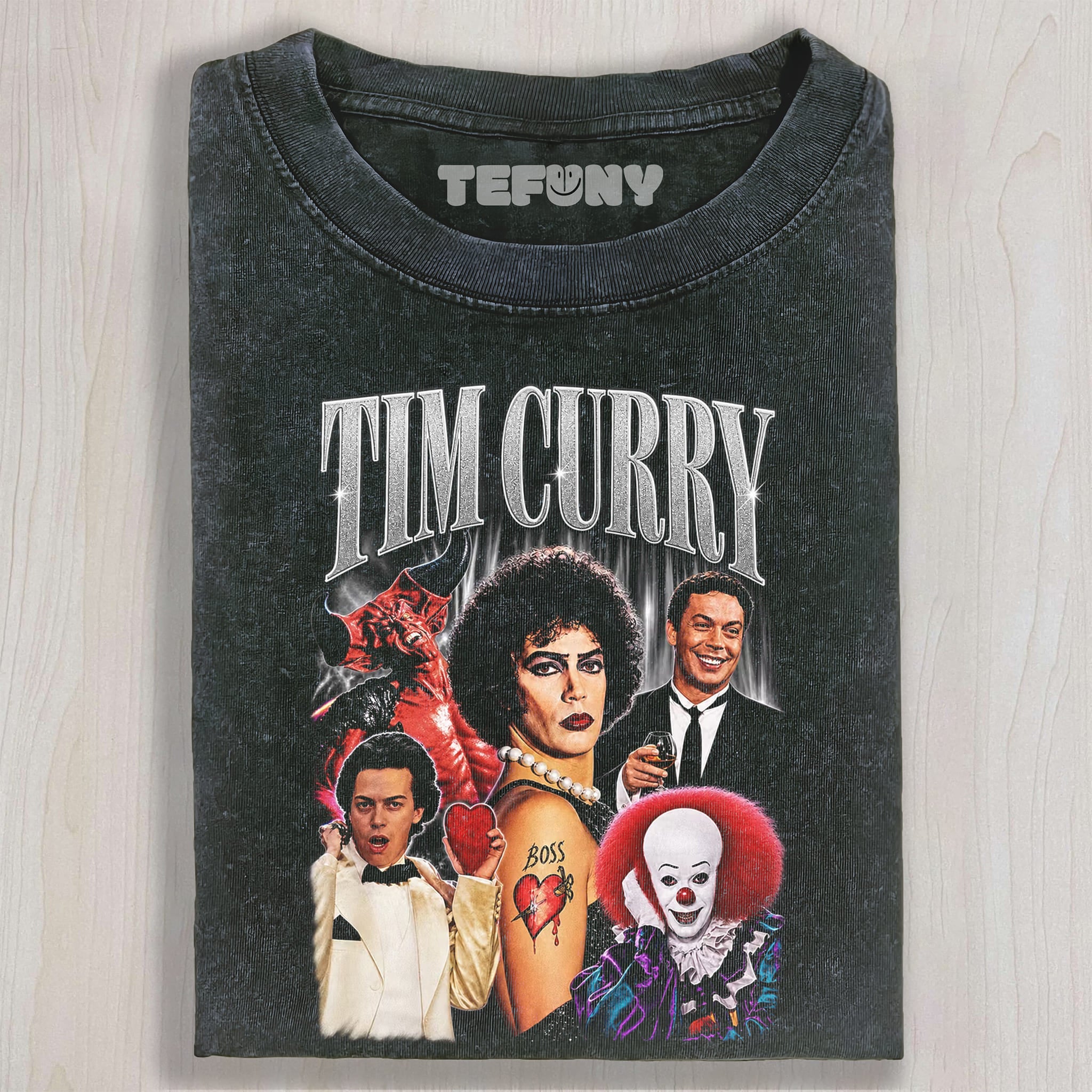 CULT CINEMA MULTI‑CHARACTER COLLAGE TEE UNISEX TEE, TANK TOP, LAYERED LS, SWEATSHIRT & HOODIE